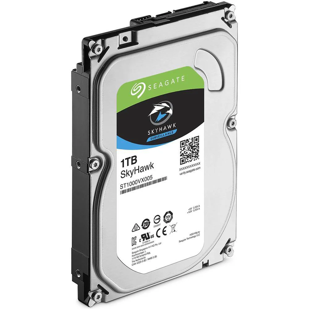 Seagate St1000Vx005 1Tb Skyhawk 3,5" 64Mb 5900Rpm Harddisk (İthal