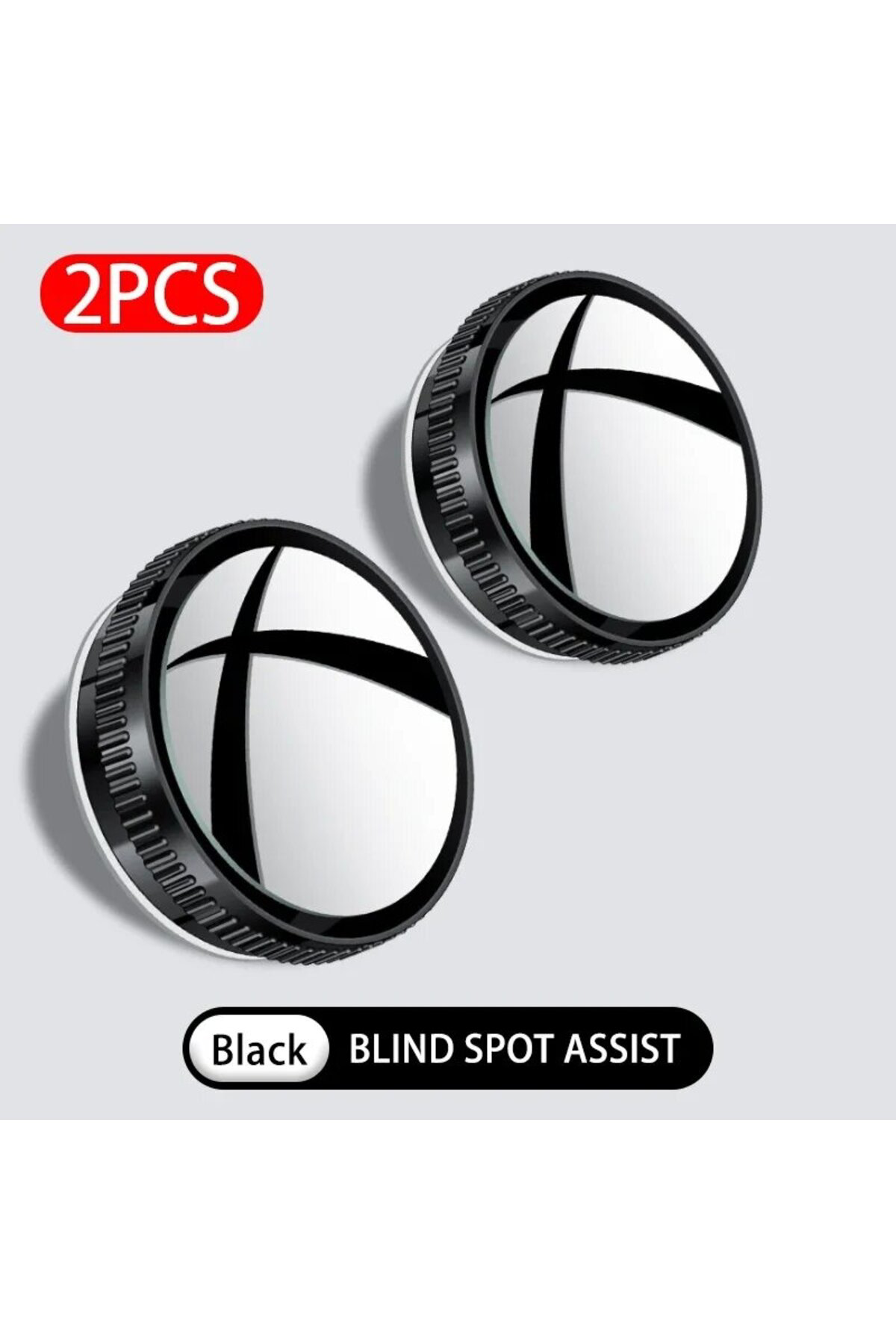 SEAMETAL 2 Adet Araba Dikiz Aynası 6CM Geniş Açı Dikiz Kör Nokta 