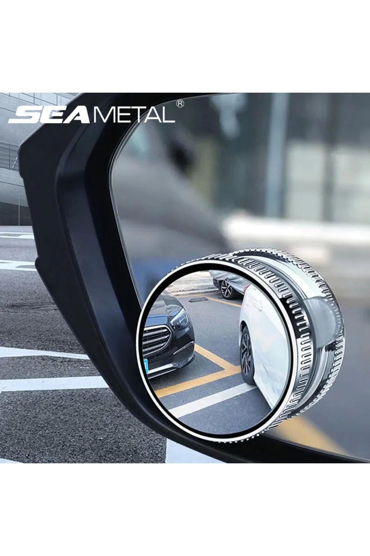 SEAMETAL 2 Adet Araba Dikiz Aynası 6CM Geniş Açı Dikiz Kör Nokta Aynası Vakumlu HD Konve... SEAMETAL 2 Adet Araba Dikiz Aynası 6CM Geniş Açı Dikiz Kör Nokta Aynası Vakumlu HD Konve...