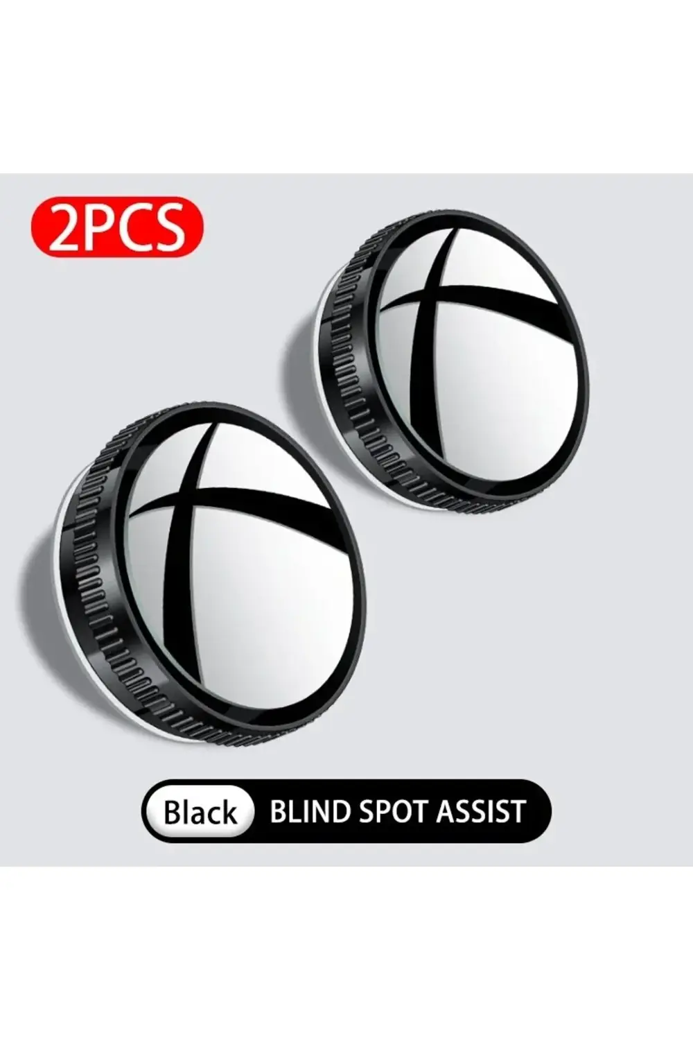SEAMETAL 2 Adet Araba Dikiz Aynası 6CM Geniş Açı Dikiz Kör Nokta