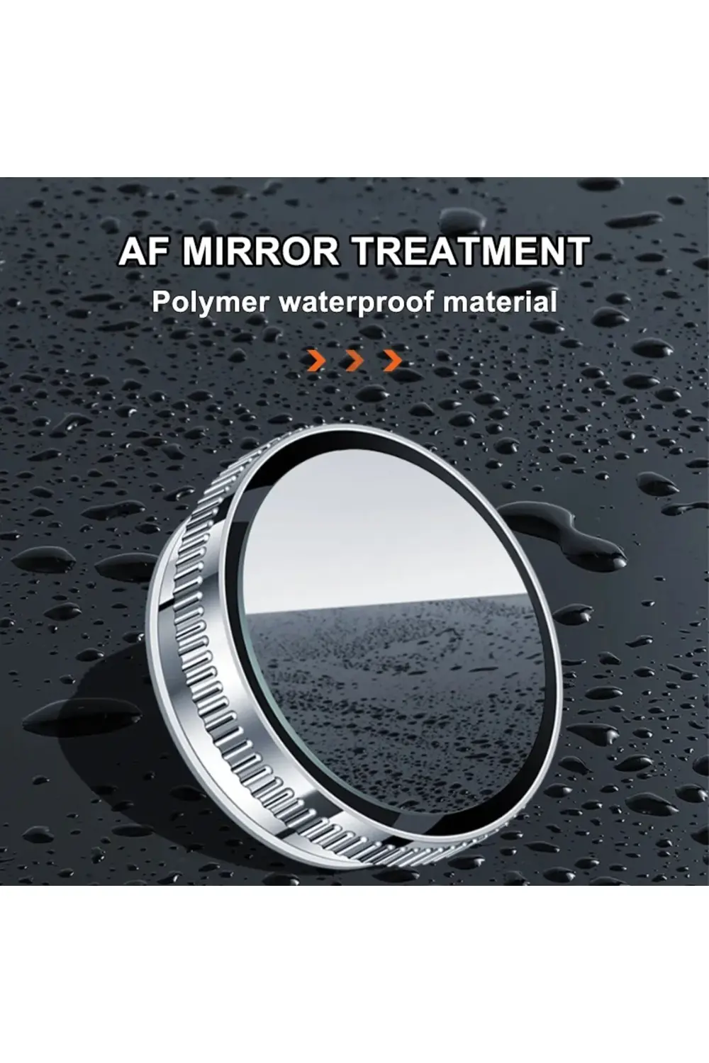 SEAMETAL 2 Adet Araba Dikiz Aynası 6CM Geniş Açı Dikiz Kör Nokta