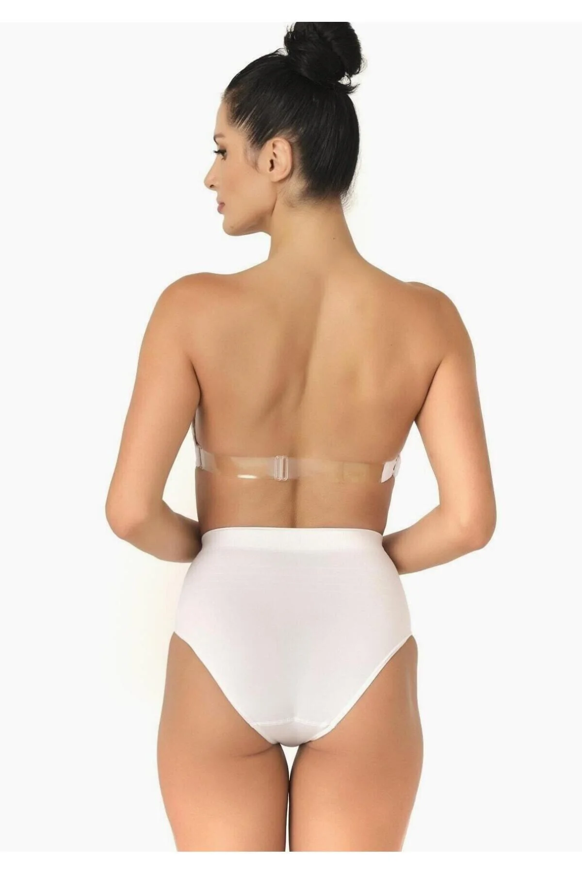 Seamless Düşük Bel Ince Slip Korse Külot Beyaz Yeni Sezon
