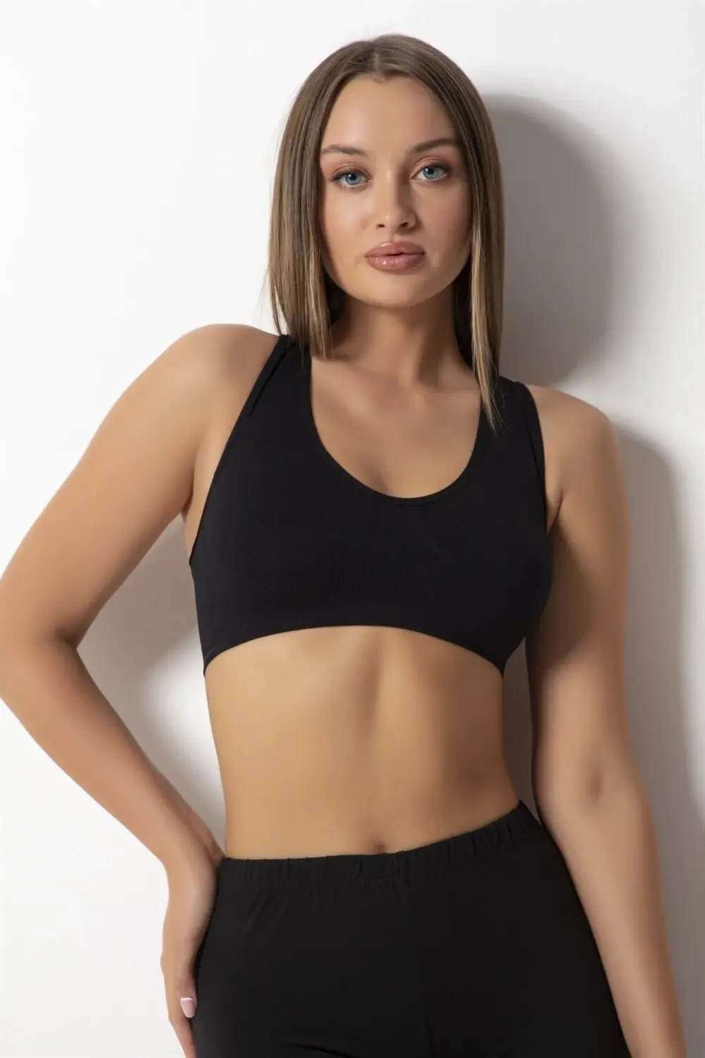 Seamless Geniş Askılı Sporcu Büstiyer Sütyen 050