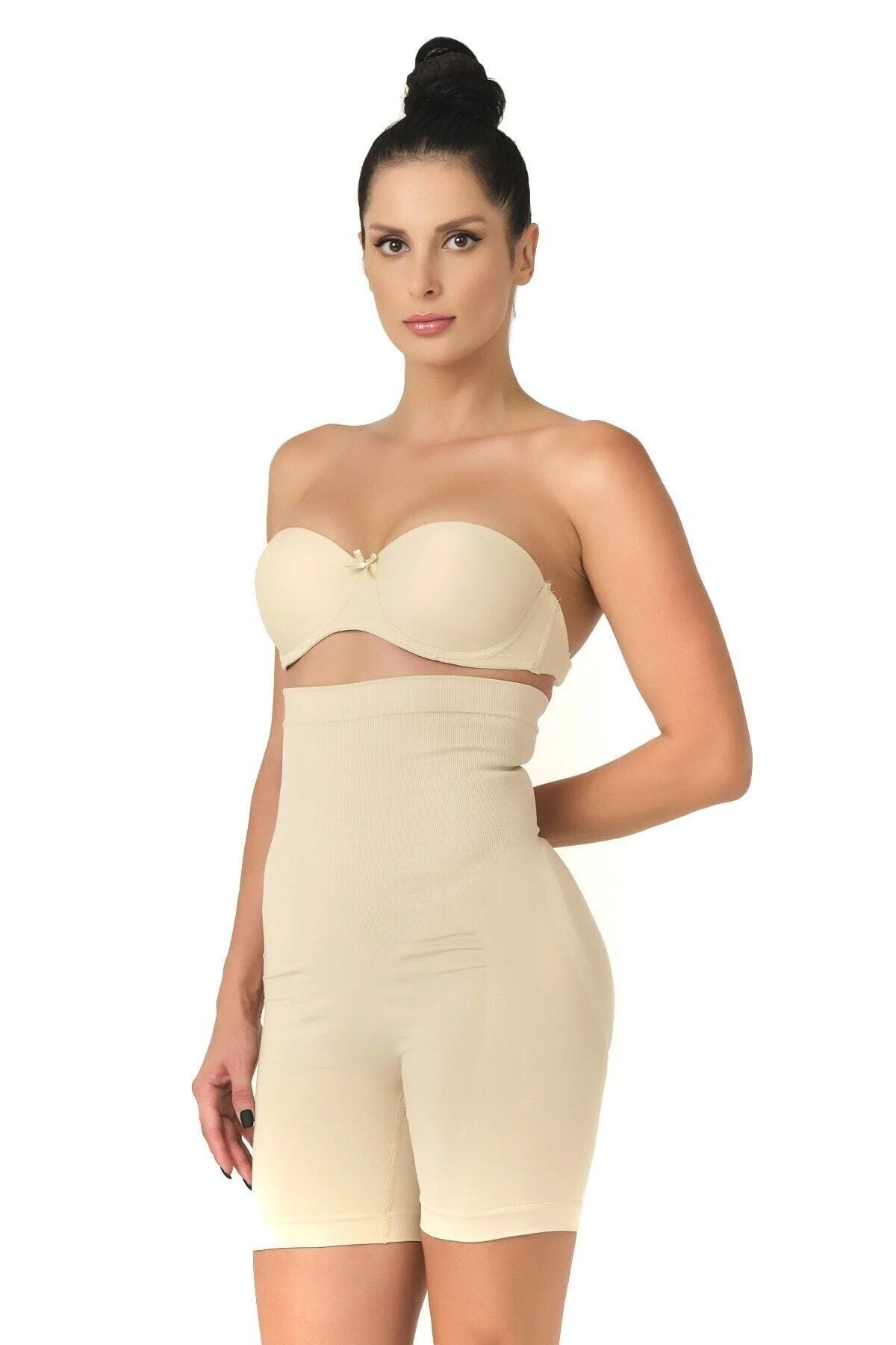 Seamless Uzun Paça Boxer Korse 3005 Ten Seamless Uzun Paça Boxer Korse 3005 Ten