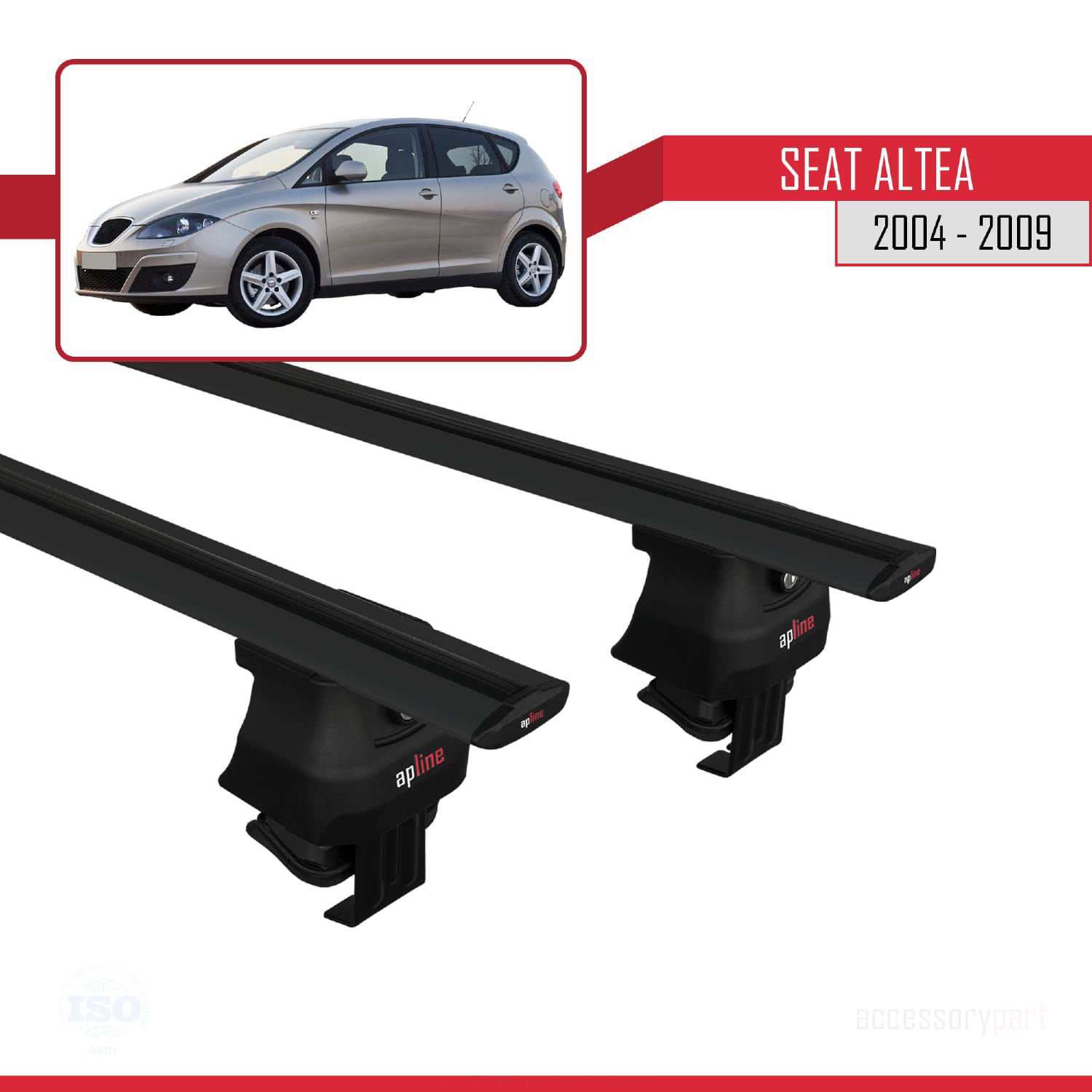 Seat Altea 2004-2009 Arası ile uyumlu ACE-4 Ara Atkı Tavan Barı S