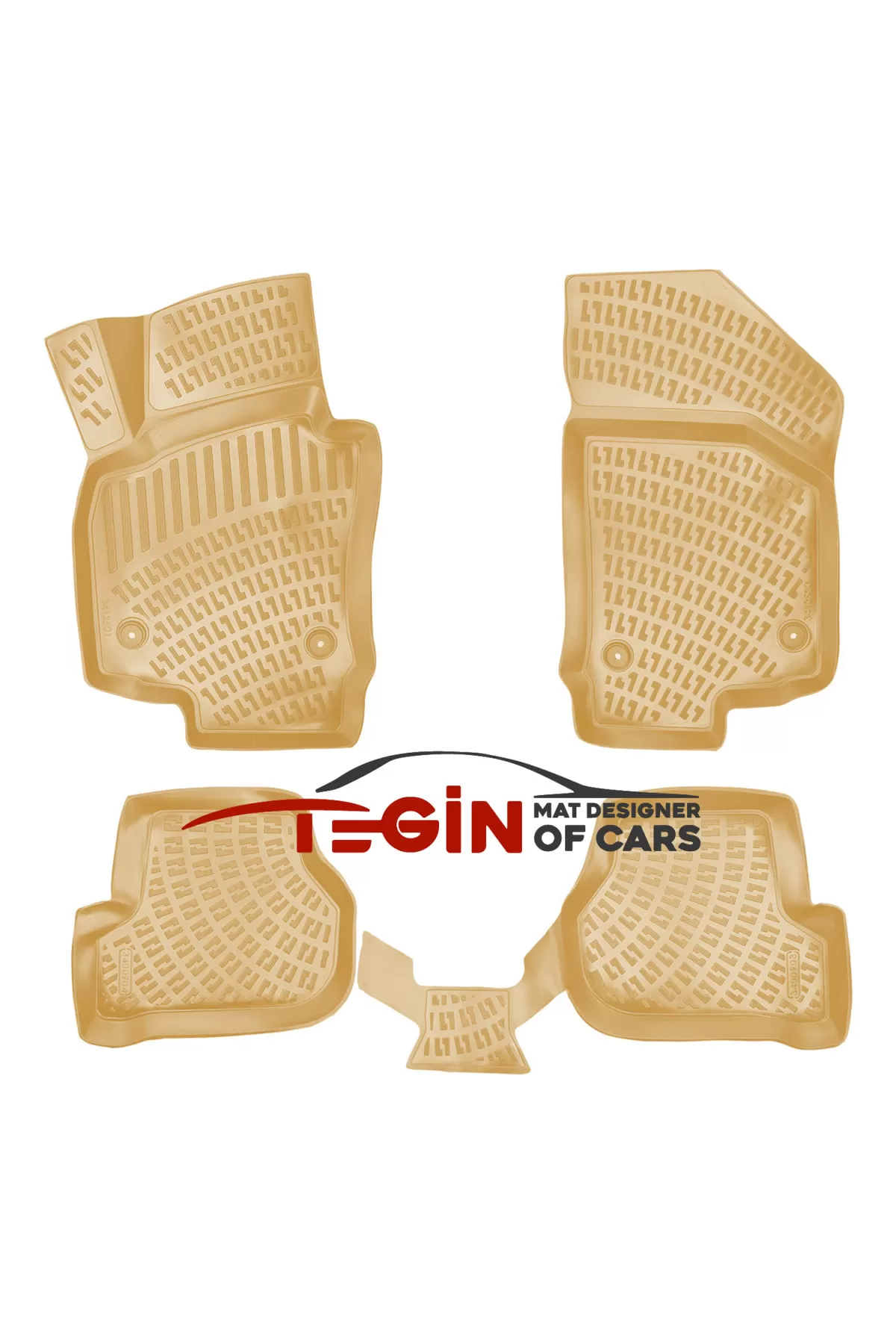 Seat Altea 2006 Bagaj Havuzu + Bej 3D Paspas