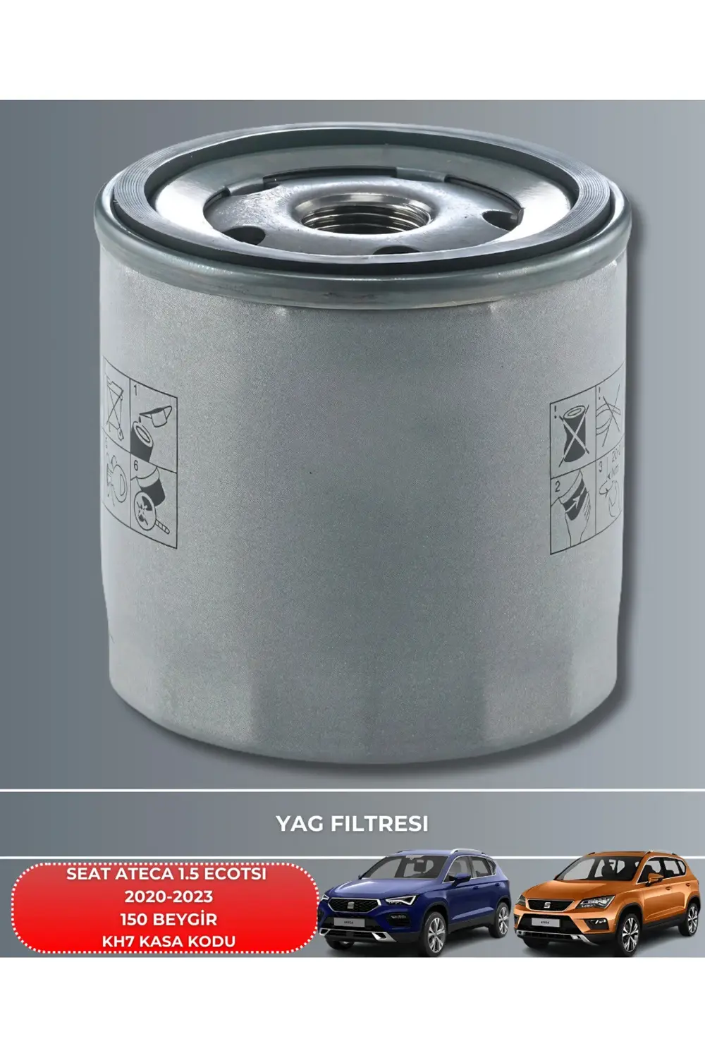 SEAT ATECA 1.5 ECOTSI 2020-2021-2022-2023 150 BEYGİR FİLTRE - YAĞ