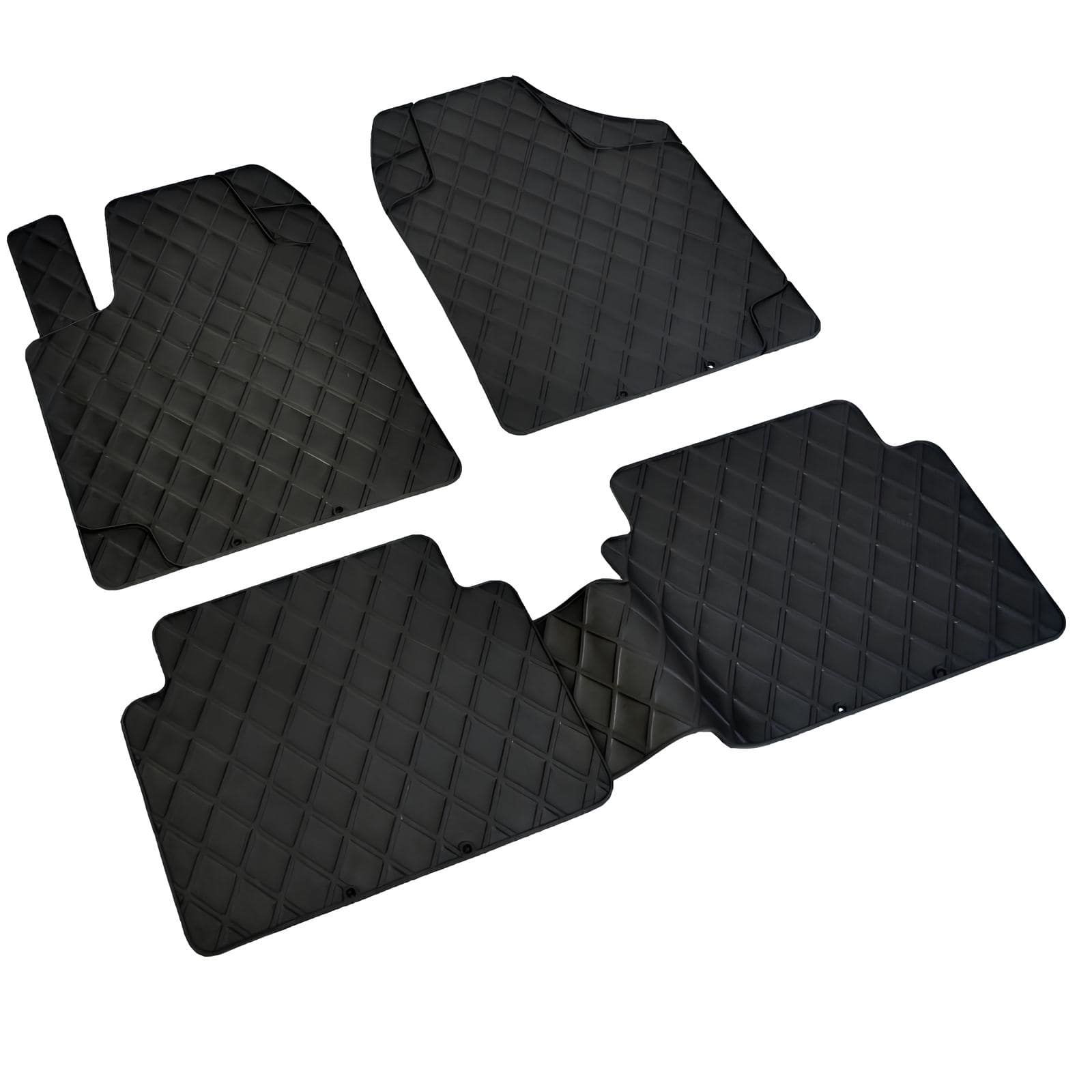 Drs Tuning Seat Cordoba 3D Havuzlu Universal Paspas Pufi Diamond Siyah