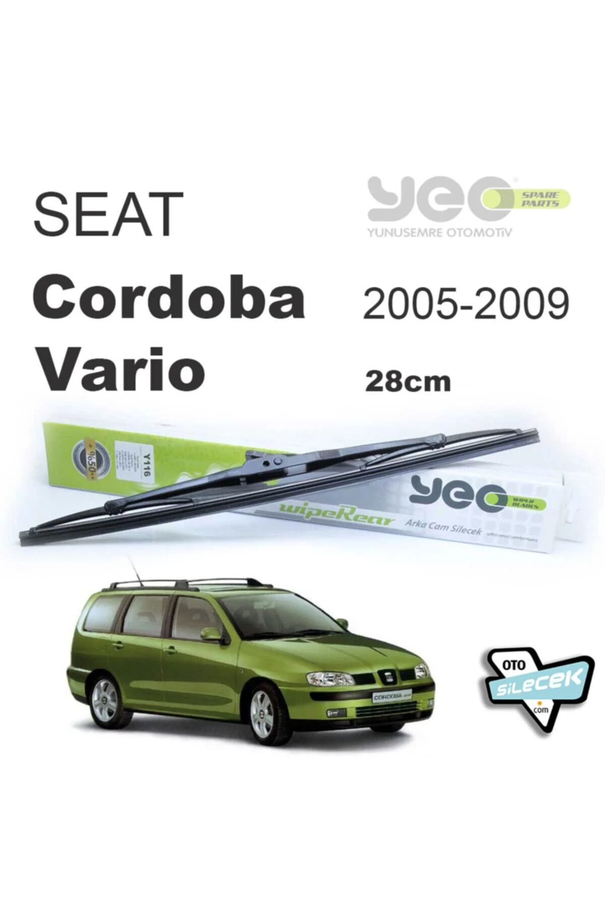 Seat Cordoba Vario Arka Silecek 1997-2003
