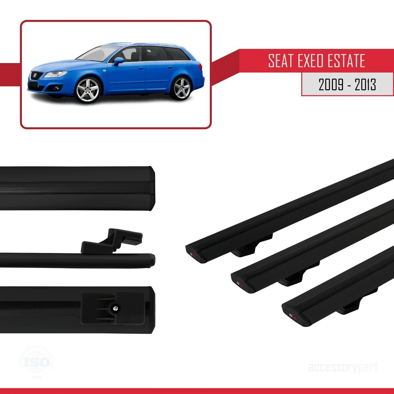 Seat Exeo 3R9 2009-2013 Arası ile uyumlu Basic Model Ara Atkı Tav