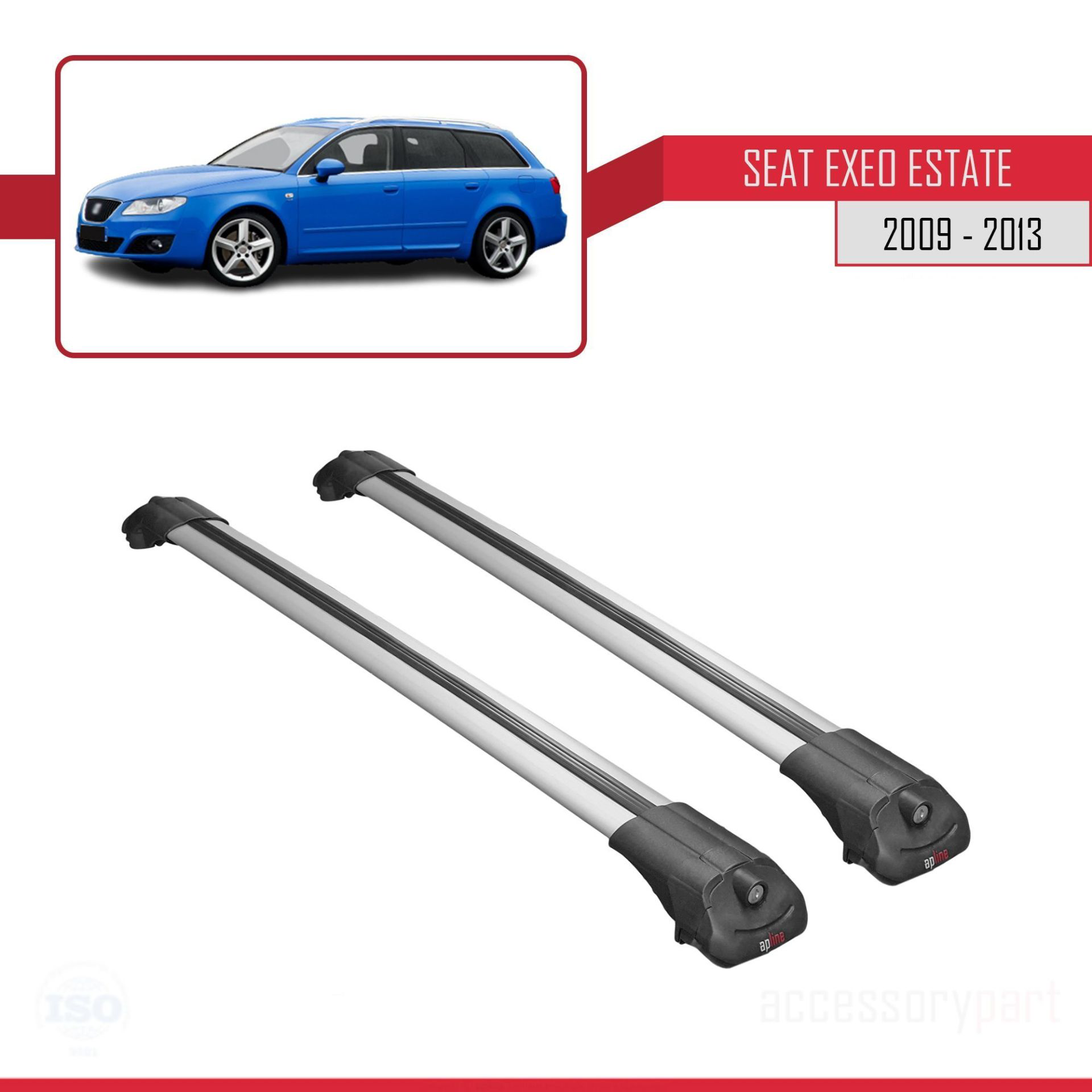 Seat Exeo 3R9 2009-2013 Arası ile uyumlu ACE-1 Ara Atkı Tavan Bar