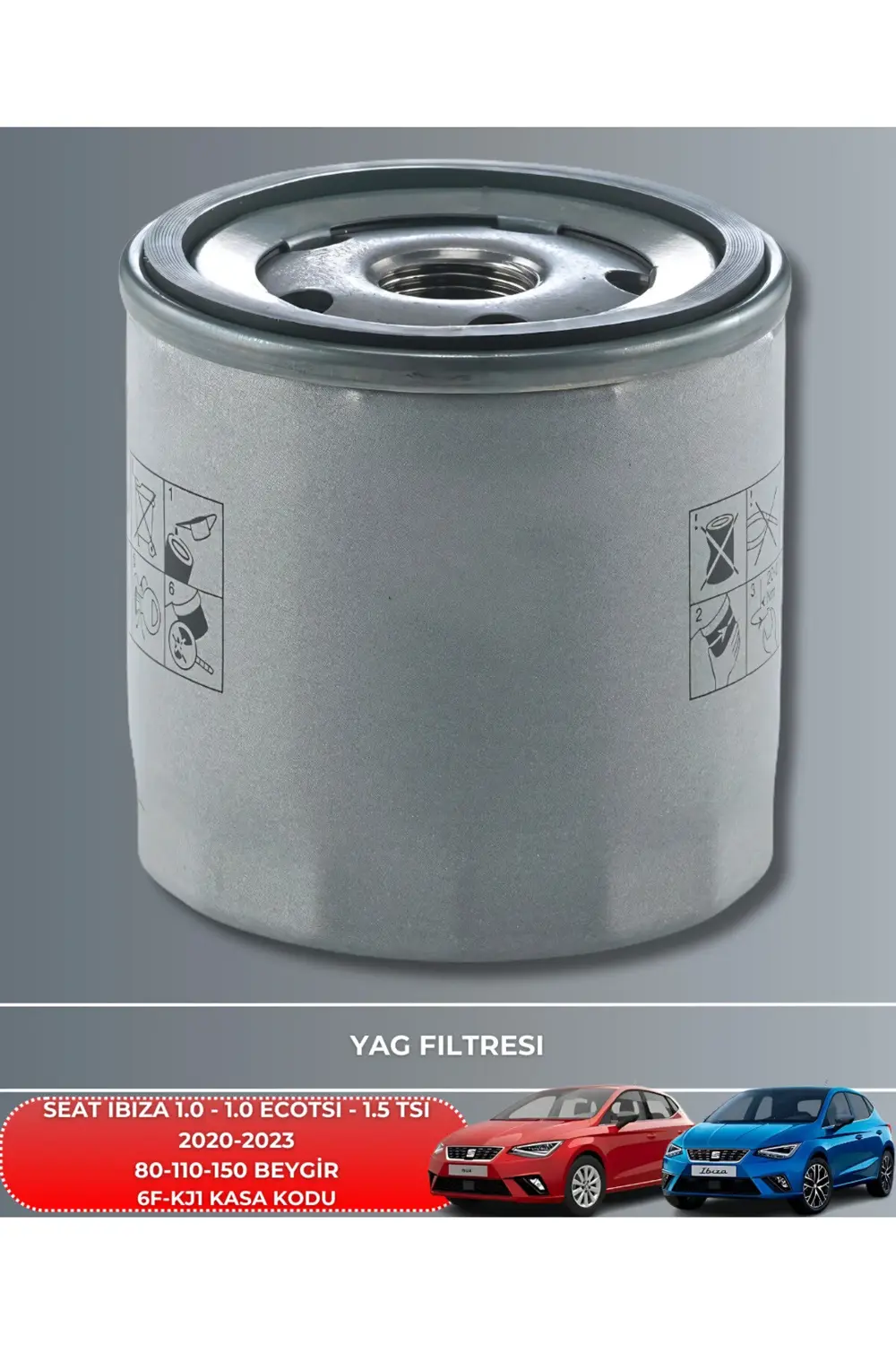 SEAT IBIZA 1.0-1.0 ECOTSI-1.5 TSI 2020-2023 80-110-150 FİLTRE SET
