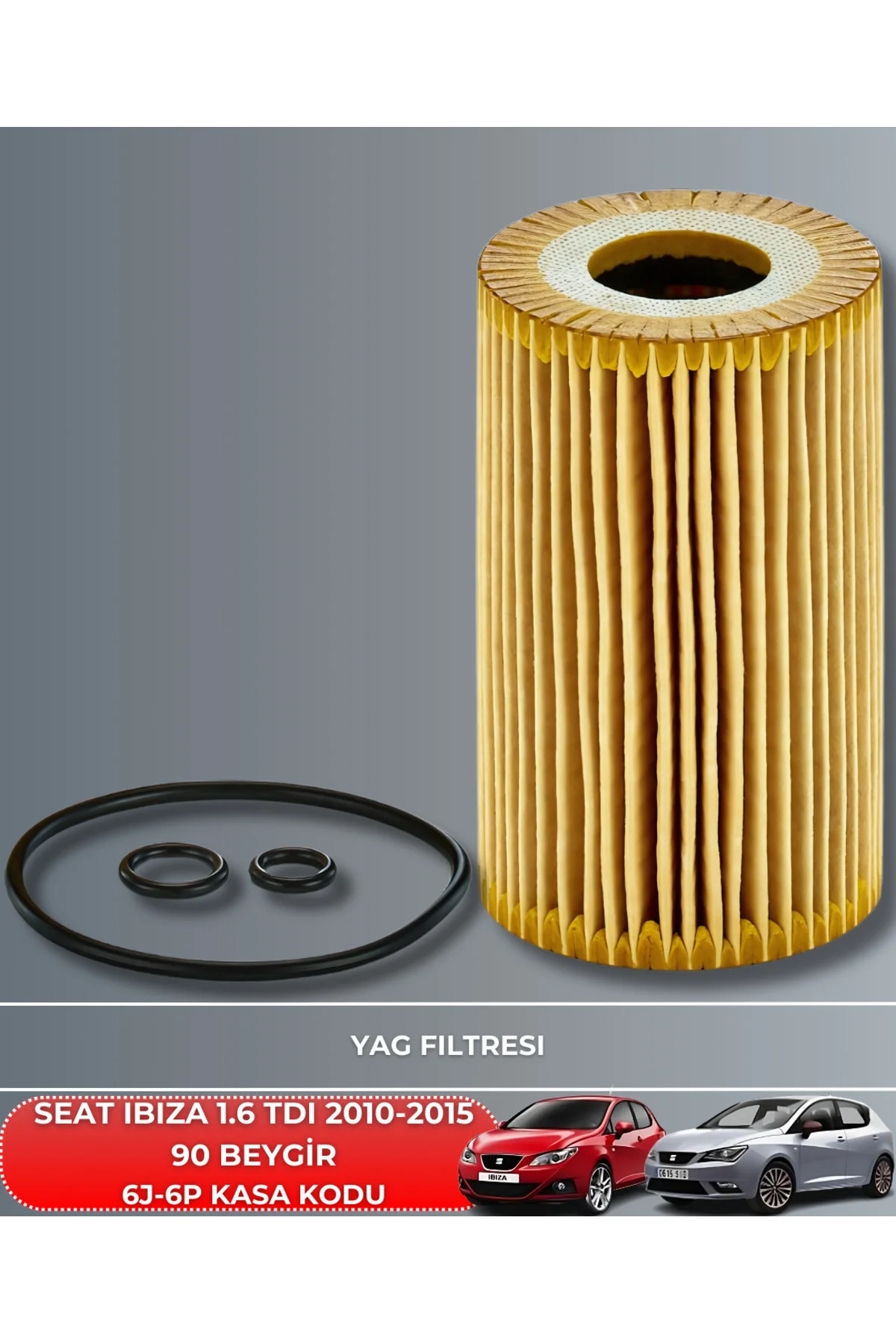 SEAT IBIZA 1.6 TDI 2010-2011-2012-2013-2014-2015 90 BEYGİR HAVA Y