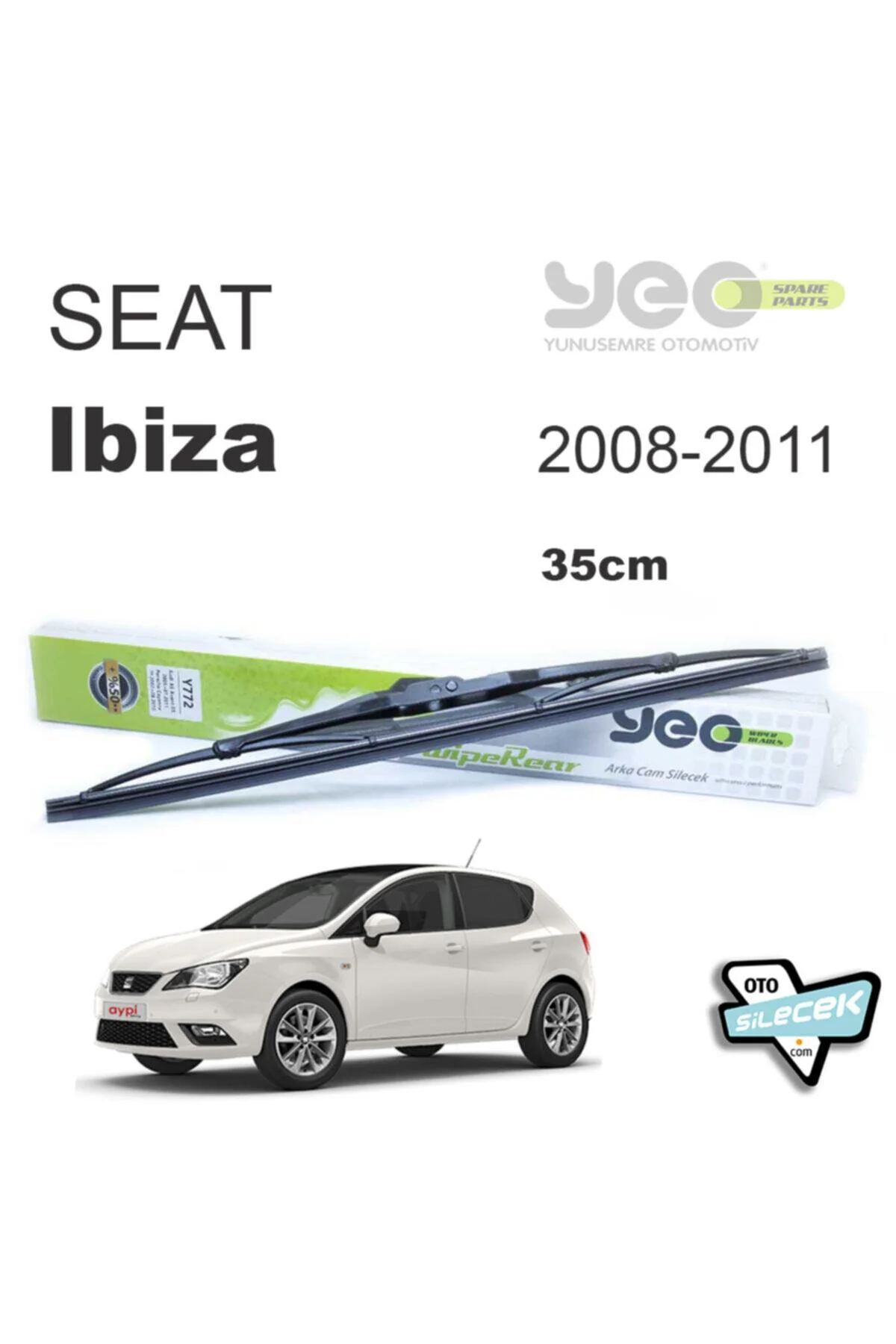 Seat Ibiza Arka Silecek 2008-2011