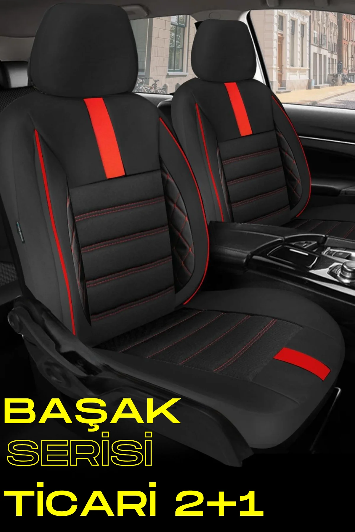 Seat Ibiza Hatchback 2009 ve Sonrası Kırmızı Başak Serisi 2+1 Ticari Tay Tüyü