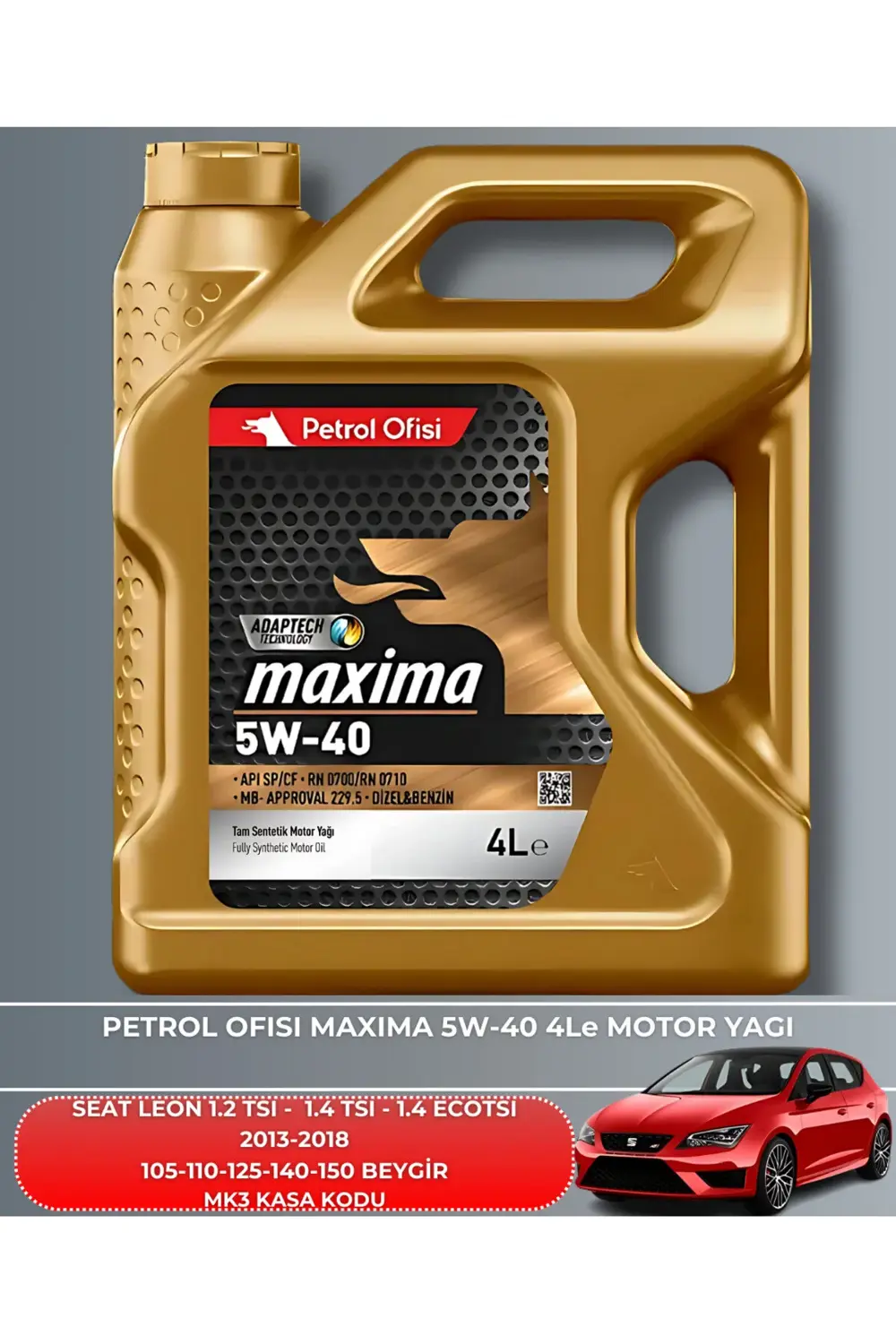 SEAT LEON 1.2 TSI 1.4 TSI-ECOTSI 2013-2014-2015-2016-2017-2018 Fİ