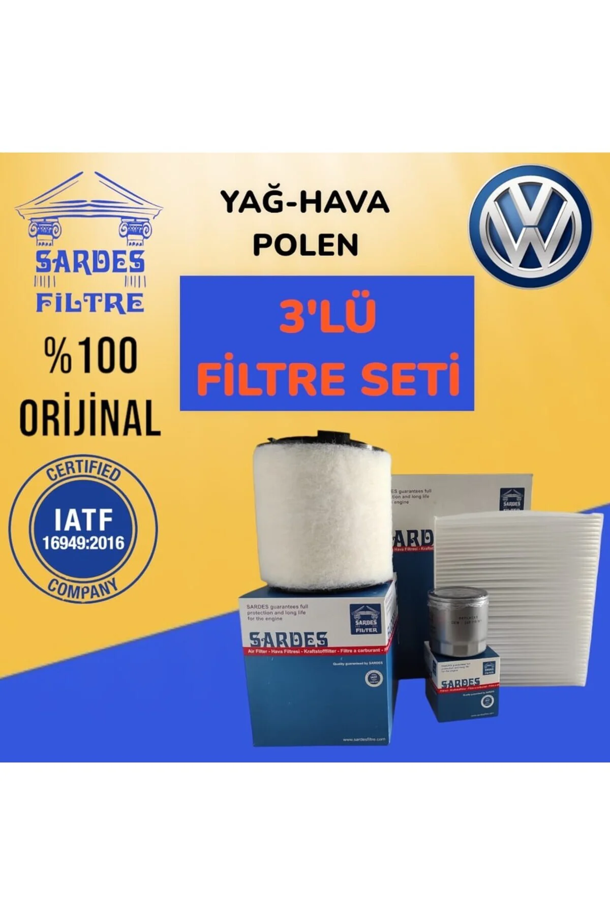 SEAT LEON 1.4 TSI HP125 BAKIM SETİ 2013-2018 HAVA YAĞ POLEN