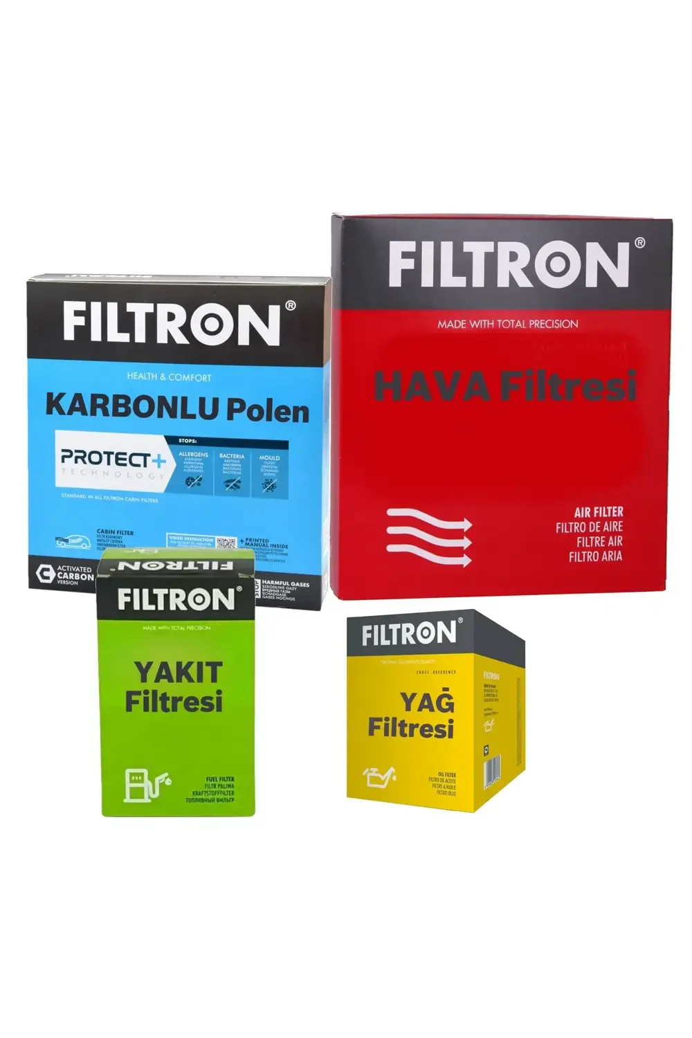 Seat Leon 1.6 TDI Filtre Bakım Seti 2013-2019 4FK Hava-Yağ-Yakıt-