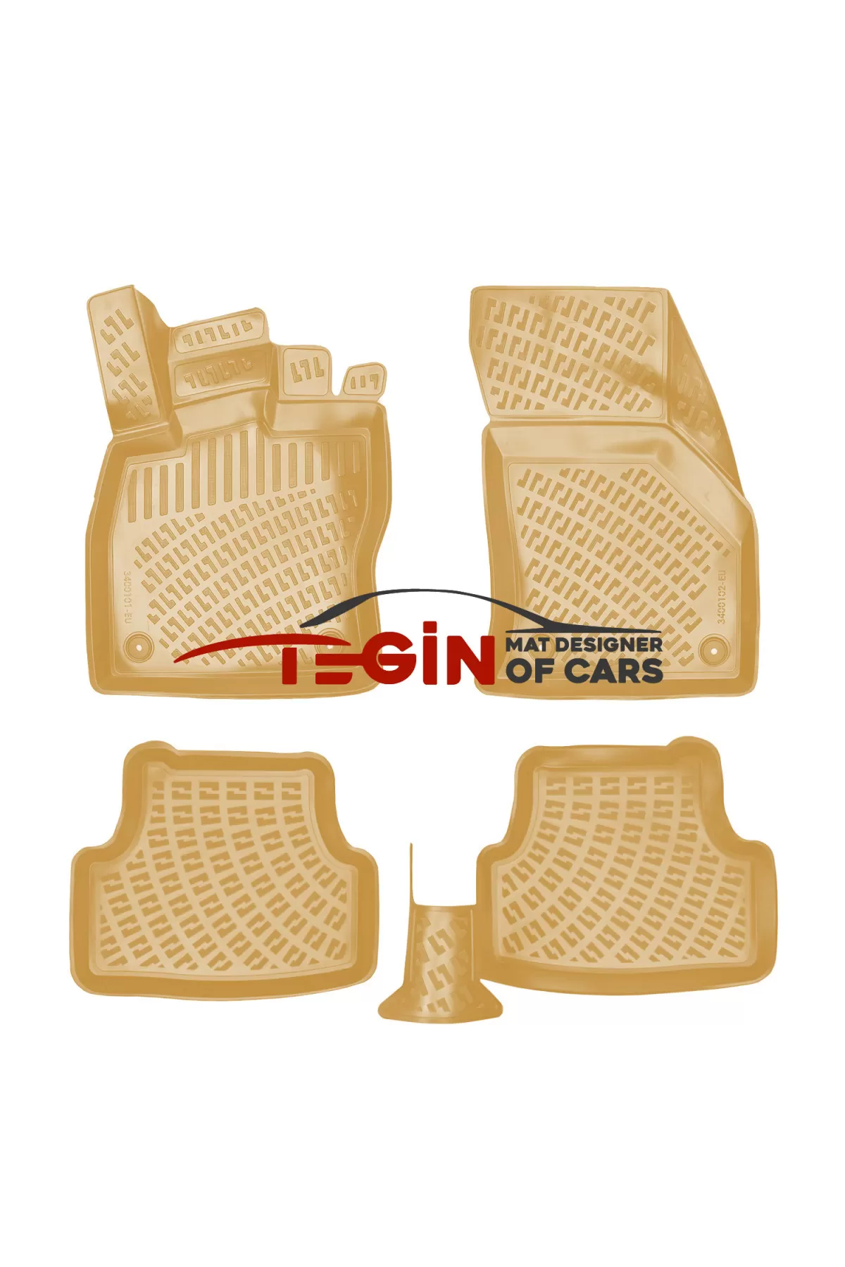 Seat Leon 2020 Bagaj Havuzu + Bej 3D Paspas