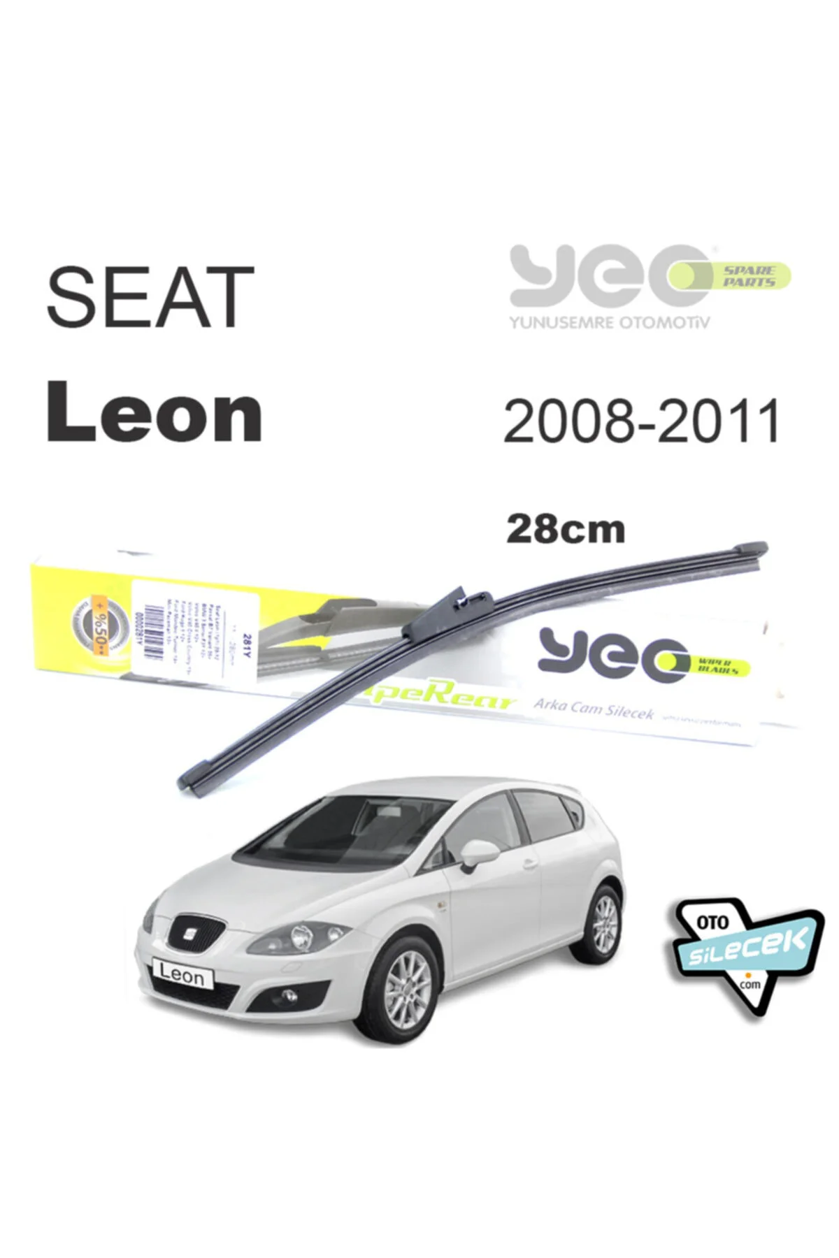 Seat Leon Arka Silecek 2009-2012 Wiperear