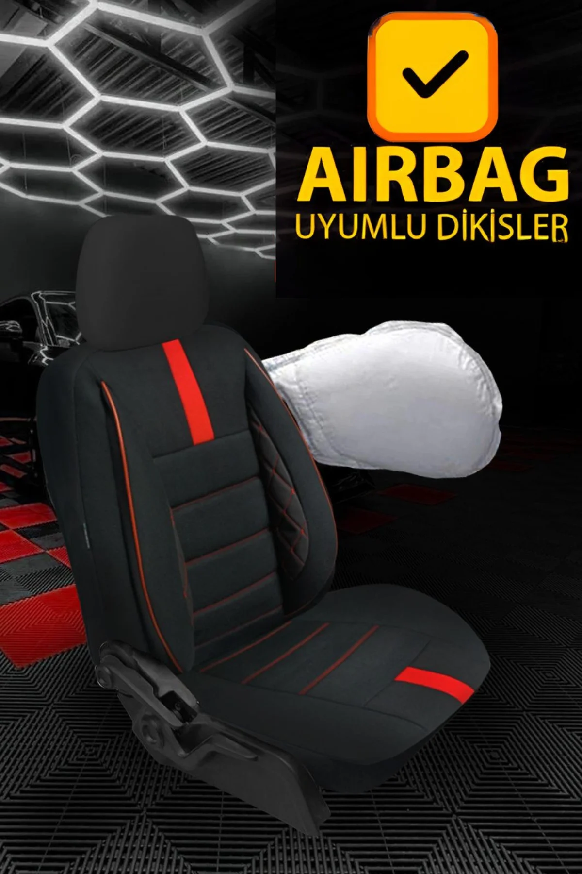 Seat Leon Fr Hatchback 2011  Aracınıza Uyumlu Kırmızı Başak Serisi Tay Tüyü