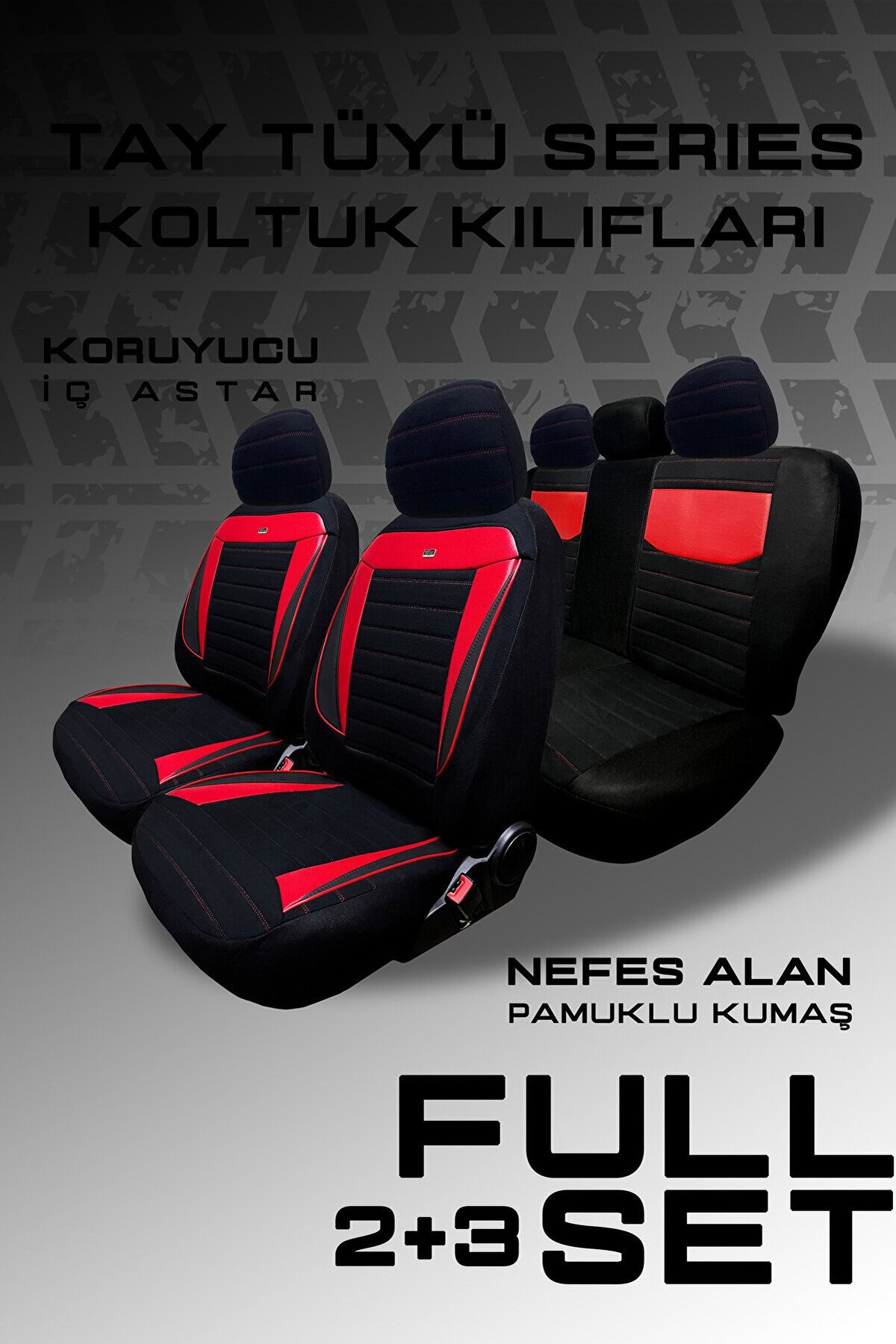 Seat Leon Hatchback 2013 Aracınıza Uyumlu Koltuk Kılıfı Tay Tüyü 