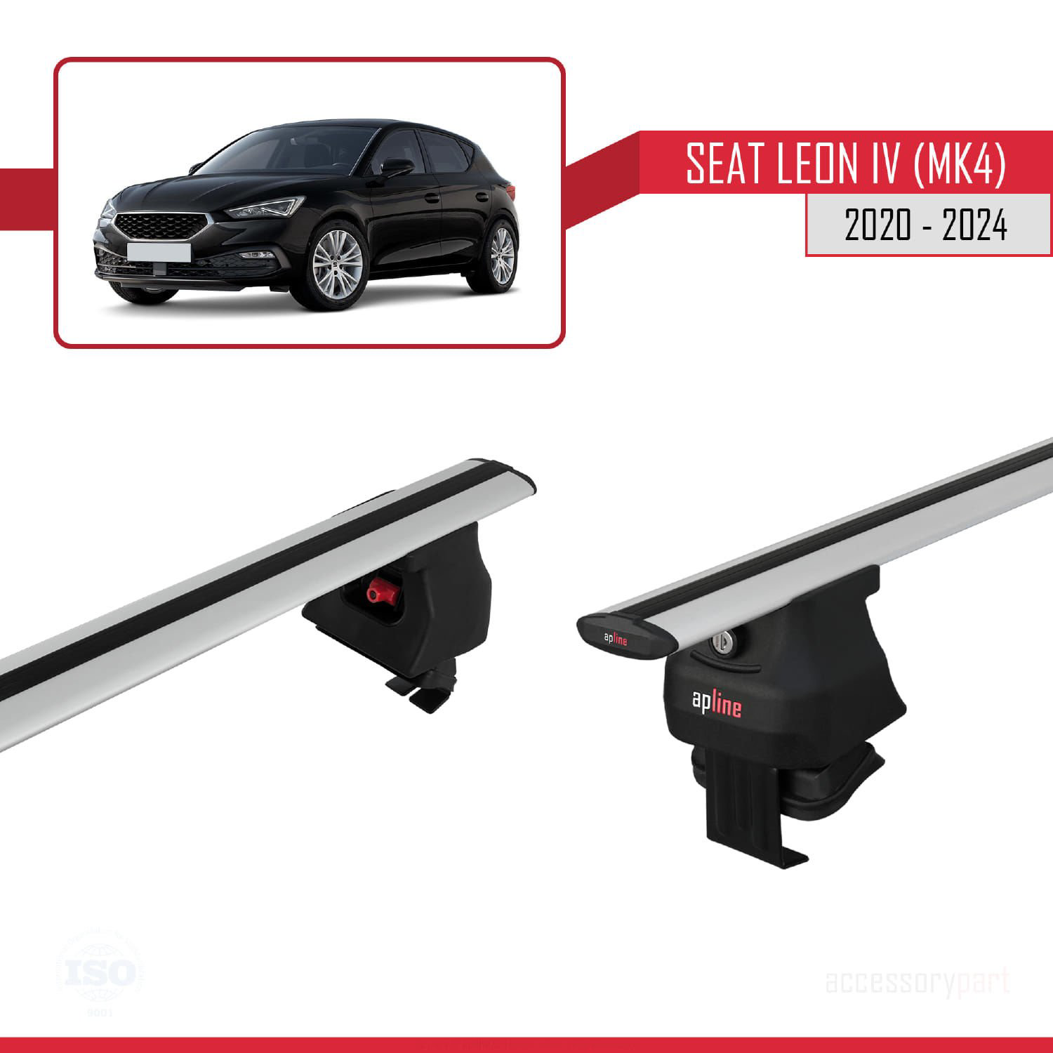 Seat Leon IV (MK4) 2020 ve Sonrası ile uyumlu ACE-4 Ara Atkı Tava