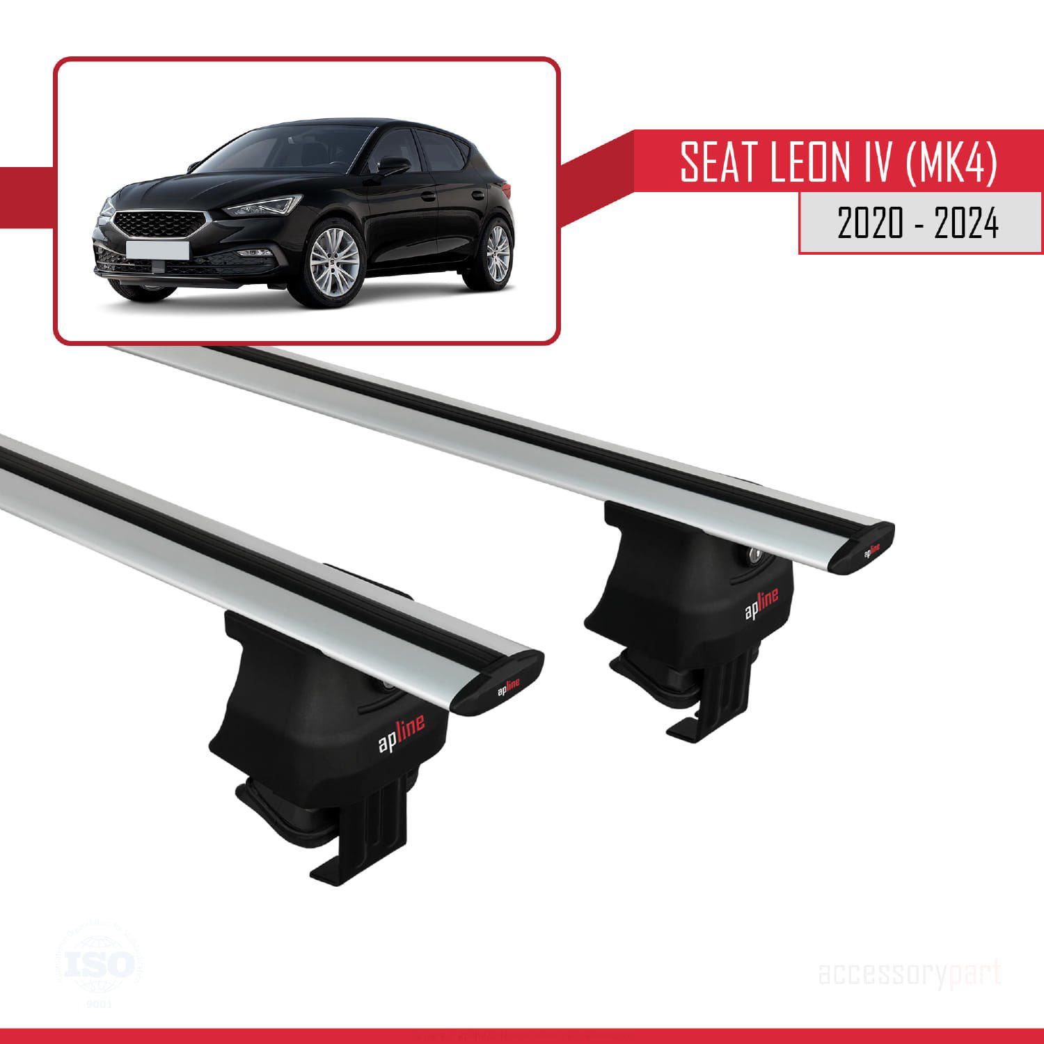 Seat Leon IV (MK4) 2020 ve Sonrası ile uyumlu ACE-4 Ara Atkı Tava