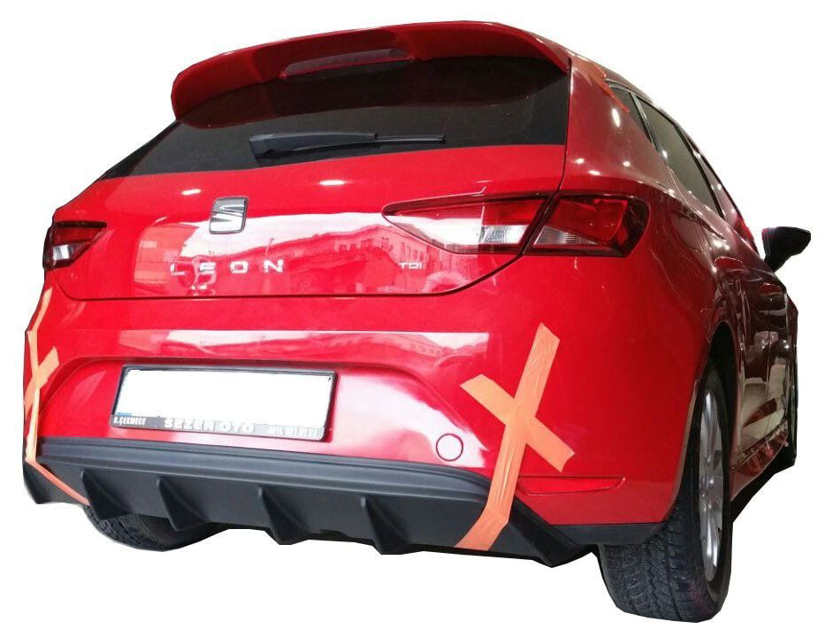 Seat Leon Uyumlu Mk3 5F (2013-2016) Style Uyumlu Custom Arka Tamp Seat Leon Uyumlu Mk3 5F (2013-2016) Style Uyumlu Custom Arka Tamp
