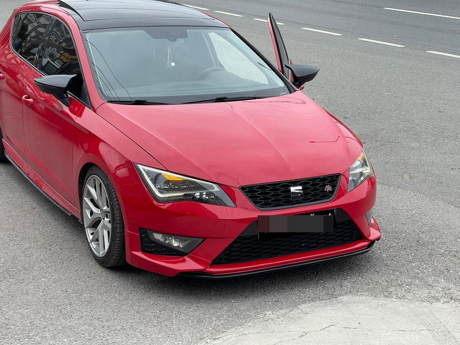 Seat Leon Uyumlu Ön Tampon Eki Fr Kasa 2013-2018 Model Arası Seat Leon Uyumlu Ön Tampon Eki Fr Kasa 2013-2018 Model Arası