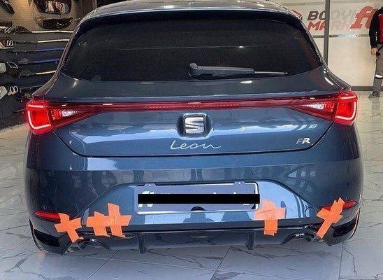 Seat Leon Uyumlu Mk4 Difüzör (Plastik)