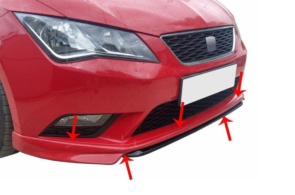 Seat Leon Uyumlu 3 5F Ön Tampon Altı Tsi Benzinli Md. Fiber 2013 