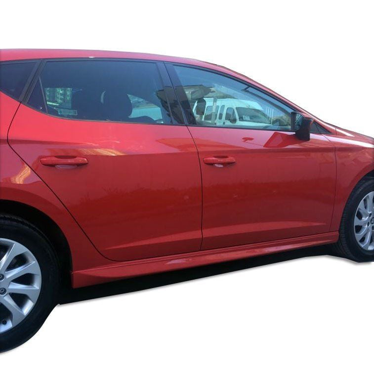 Seat Leon Uyumlu Mk3 5F (2013-2019) Aerodinamik Yan Marşpiyel Set