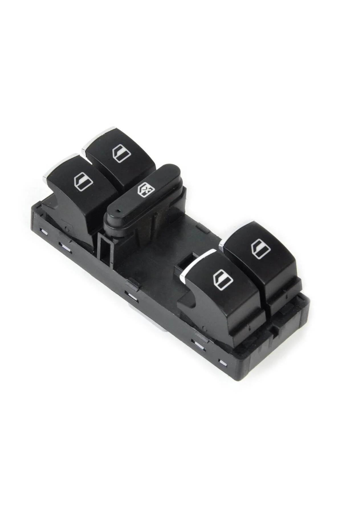 Seat Leon Uyumlu Sol Dörtlü Cam Dügmesi Anahtari Krom 2006--2012 386226832