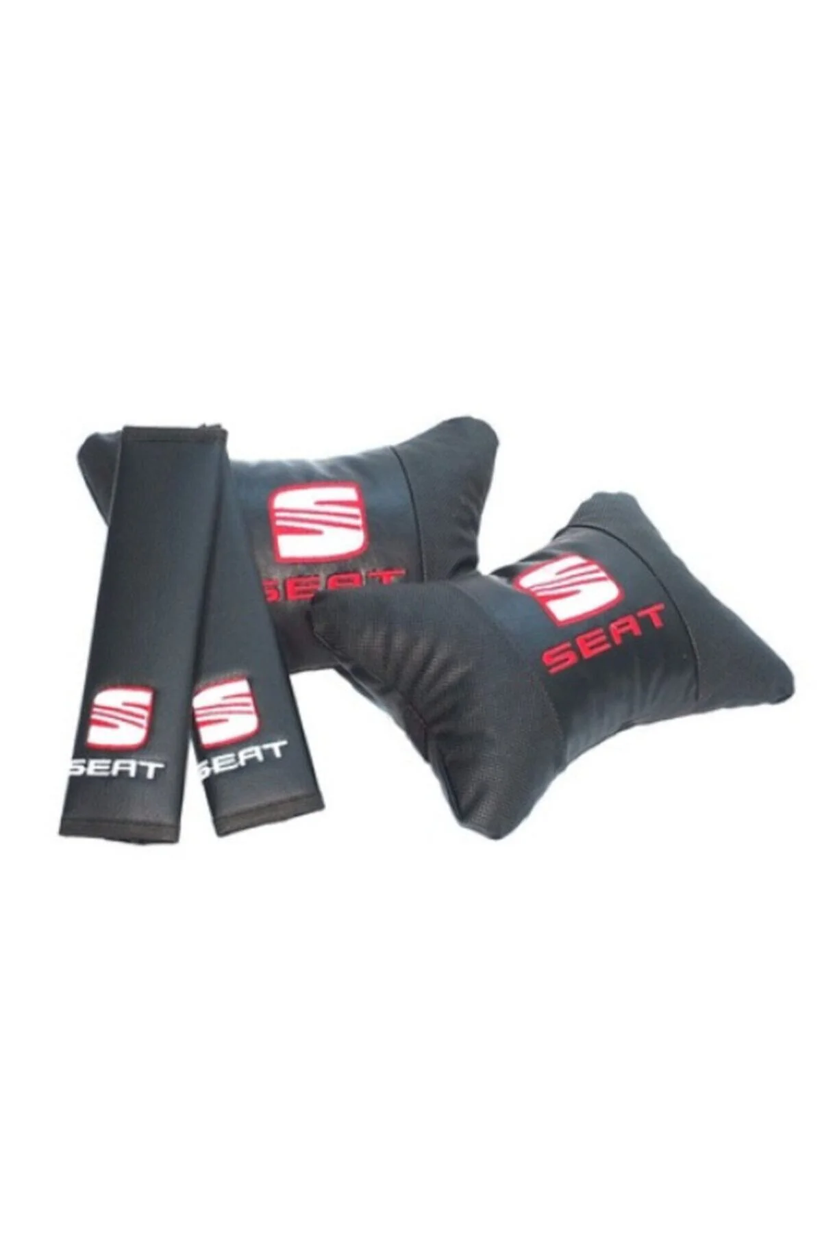 Seat Lüx Boyun Yastığı ve Kemer Pedi Seti Seat Lüx Boyun Yastığı ve Kemer Pedi Seti - Görsel 2