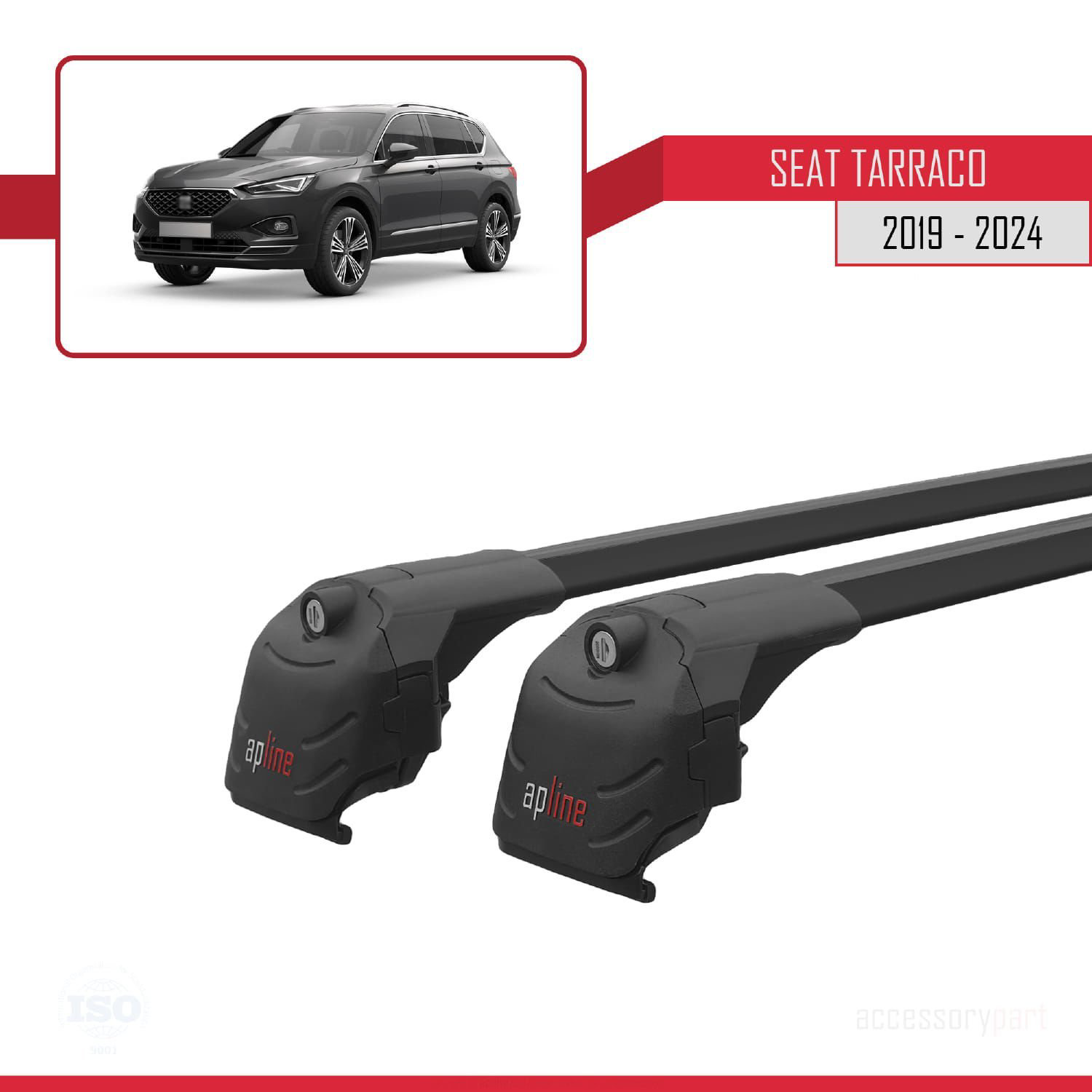 Seat Tarraco 2019 ve Sonrası ile uyumlu ACE-2 Ara Atkı Tavan Barı