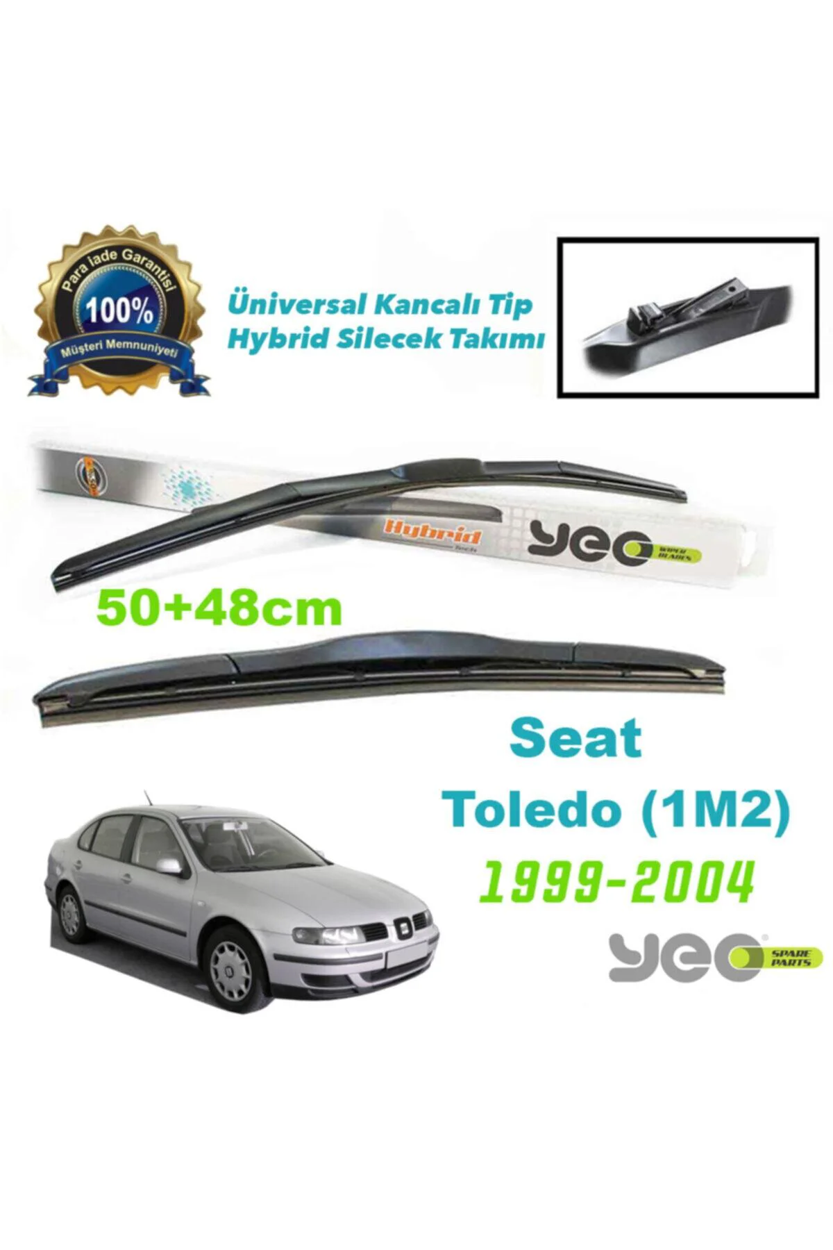 Seat Toledo (1m2) Hybrid Silecek Takımı 1999-2004 Fiyatı, Yorumları ve Özellikleri