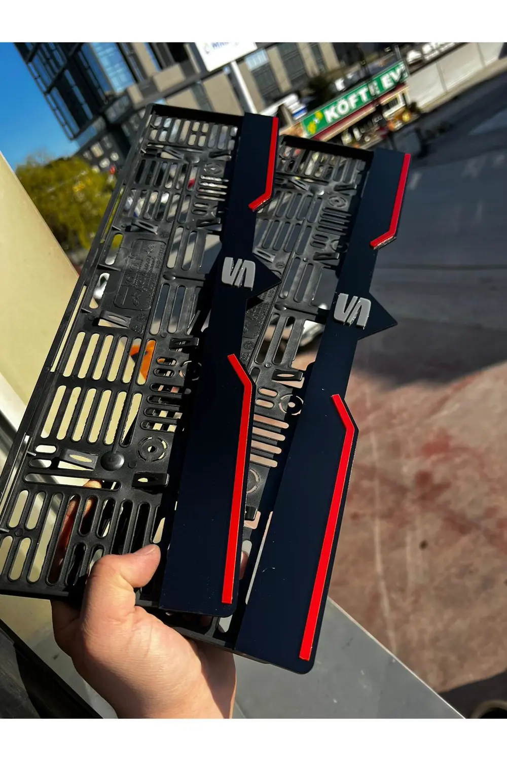 SEAT Uyumlu Logolu Pleksi Plakalık 2 Adet(1 Takım)