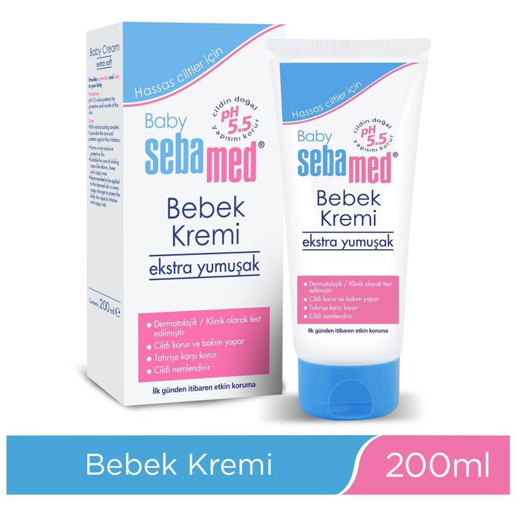 Sebamed Baby Bebek Kremi Extra Yumuşak 200 ml Sebamed Baby Bebek Kremi Extra Yumuşak 200 ml