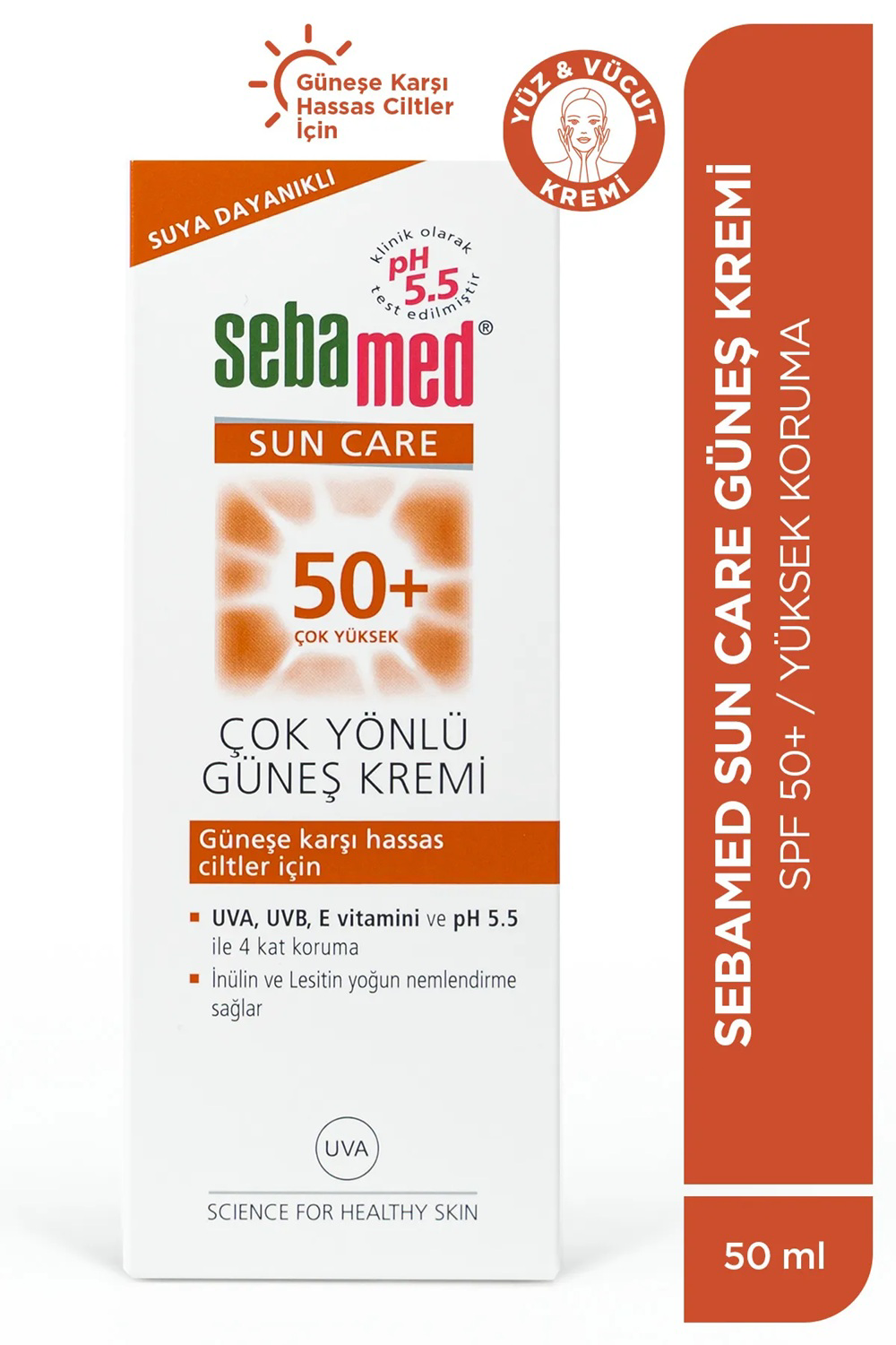 Sebamed  Sun Care Çok Yönlü Güneş Kremi Spf50+ 50 Ml
