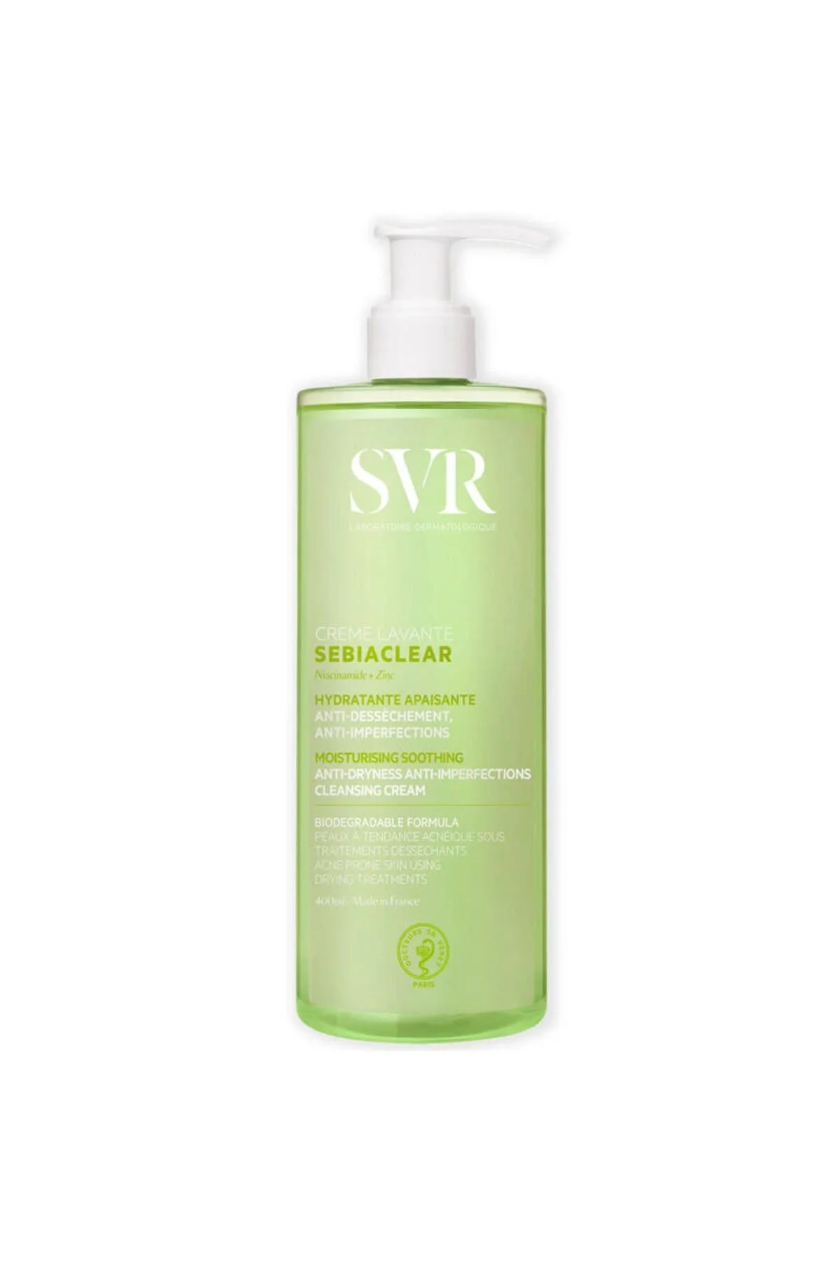 Sebiaclear Creme Lavant 400ml Sebiaclear Creme Lavant 400ml