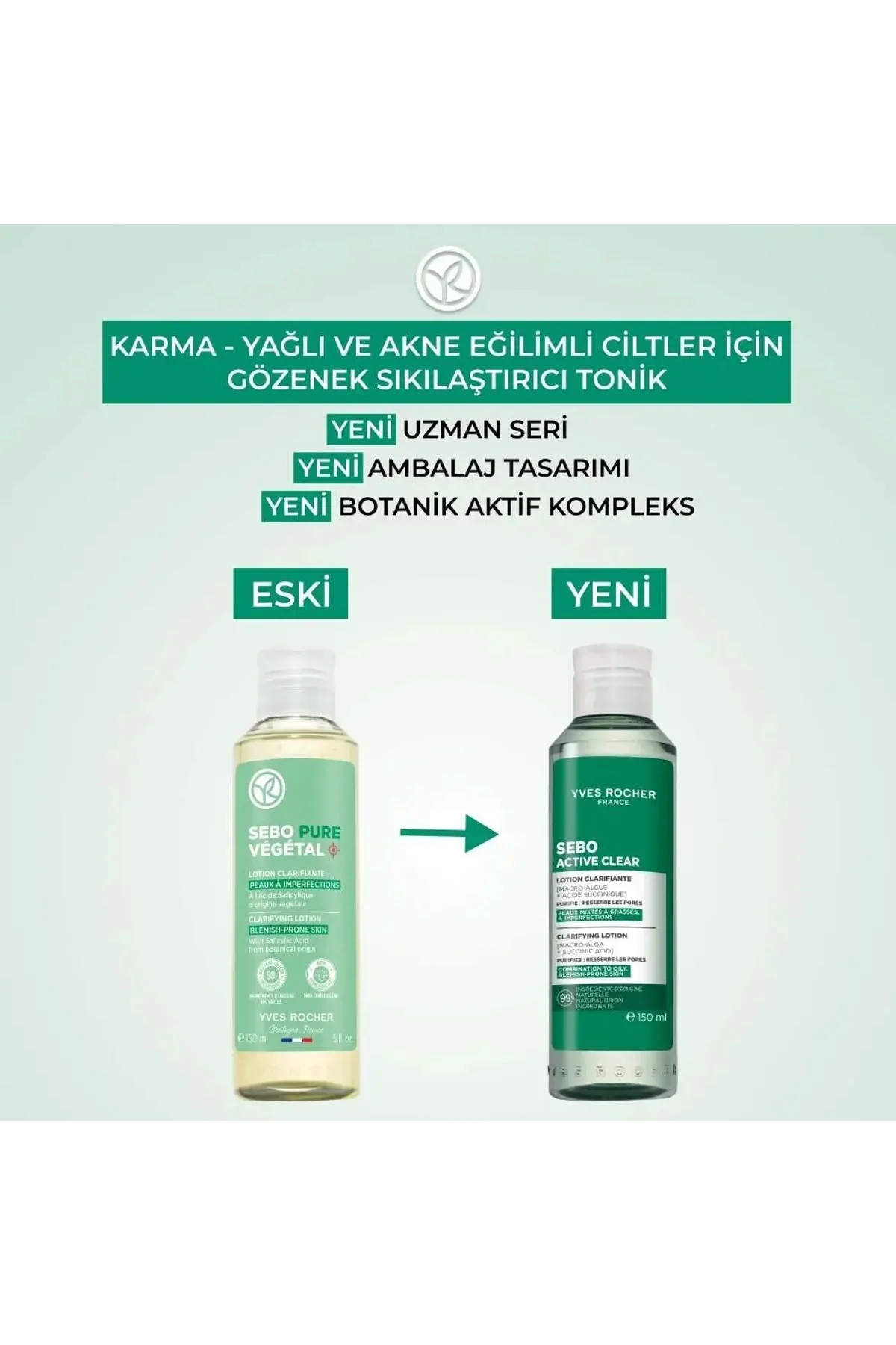 Sebo Pure Vegetal-Salisilik Asit & Sitrik Asit İçerikli Gözenek S