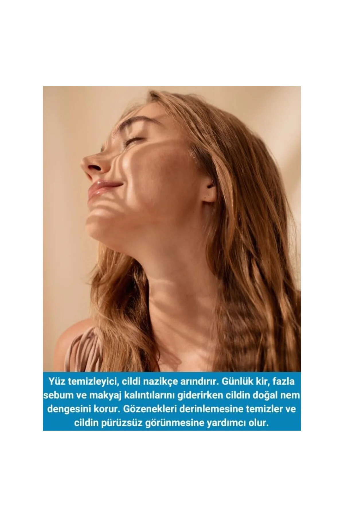 Sebum Dengeleyici, ve Siyah Nokta Karşıtı Yüz Temizleme Jeli Tüm 