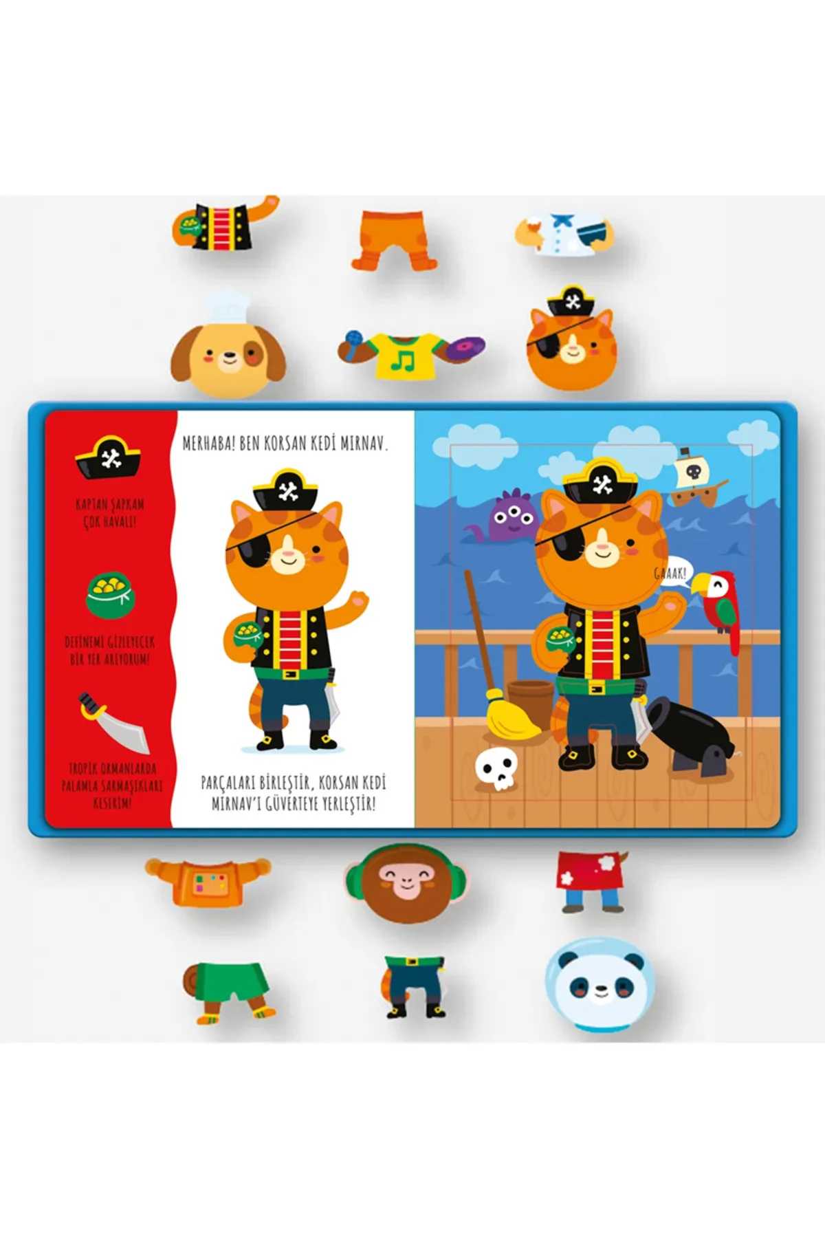 Seç Karıştır 3'lü Set -  Okyanus / Meslekler / Hayvanlar (15 Eğle