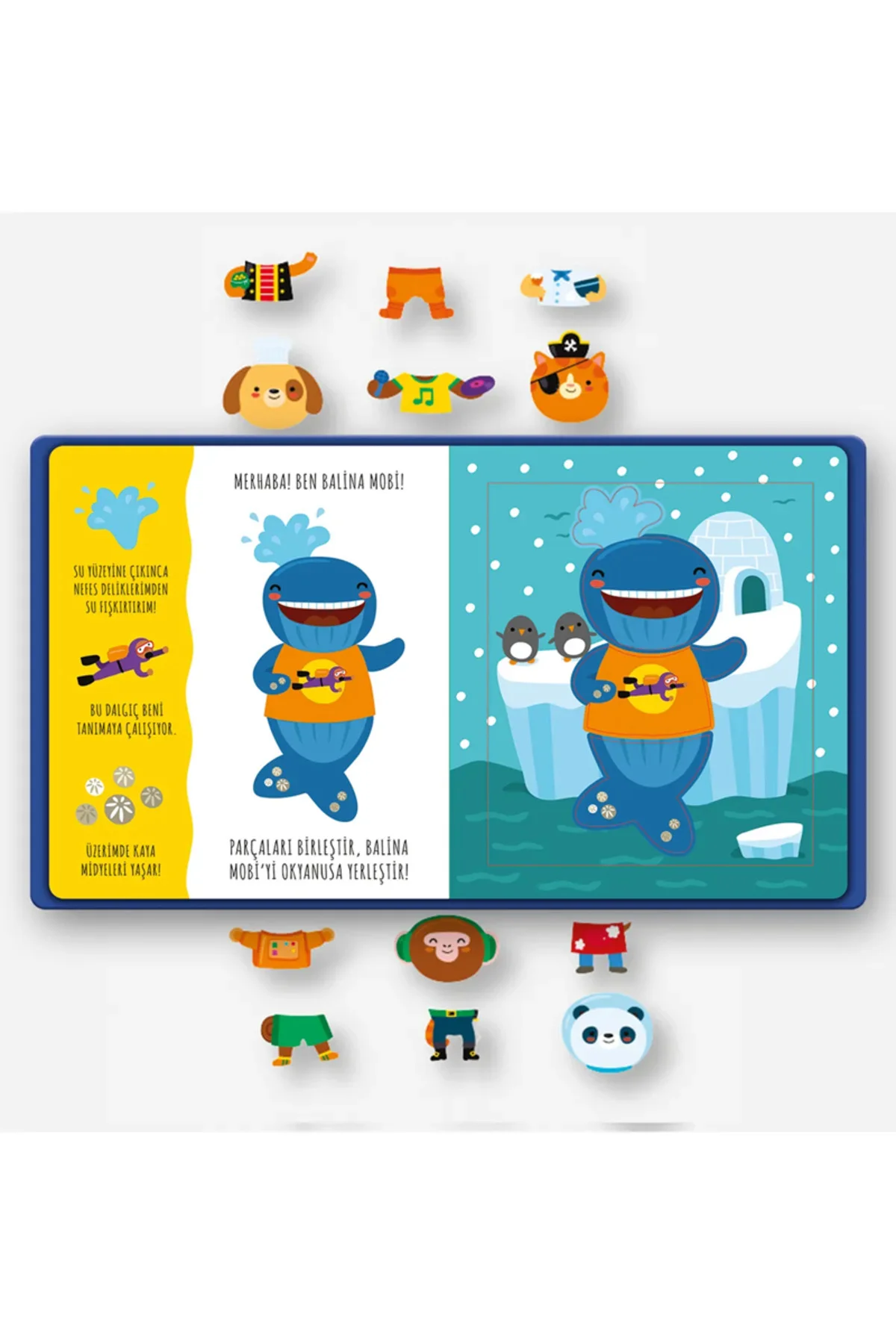 Seç Karıştır 3'lü Set -  Okyanus / Meslekler / Hayvanlar (15 Eğle