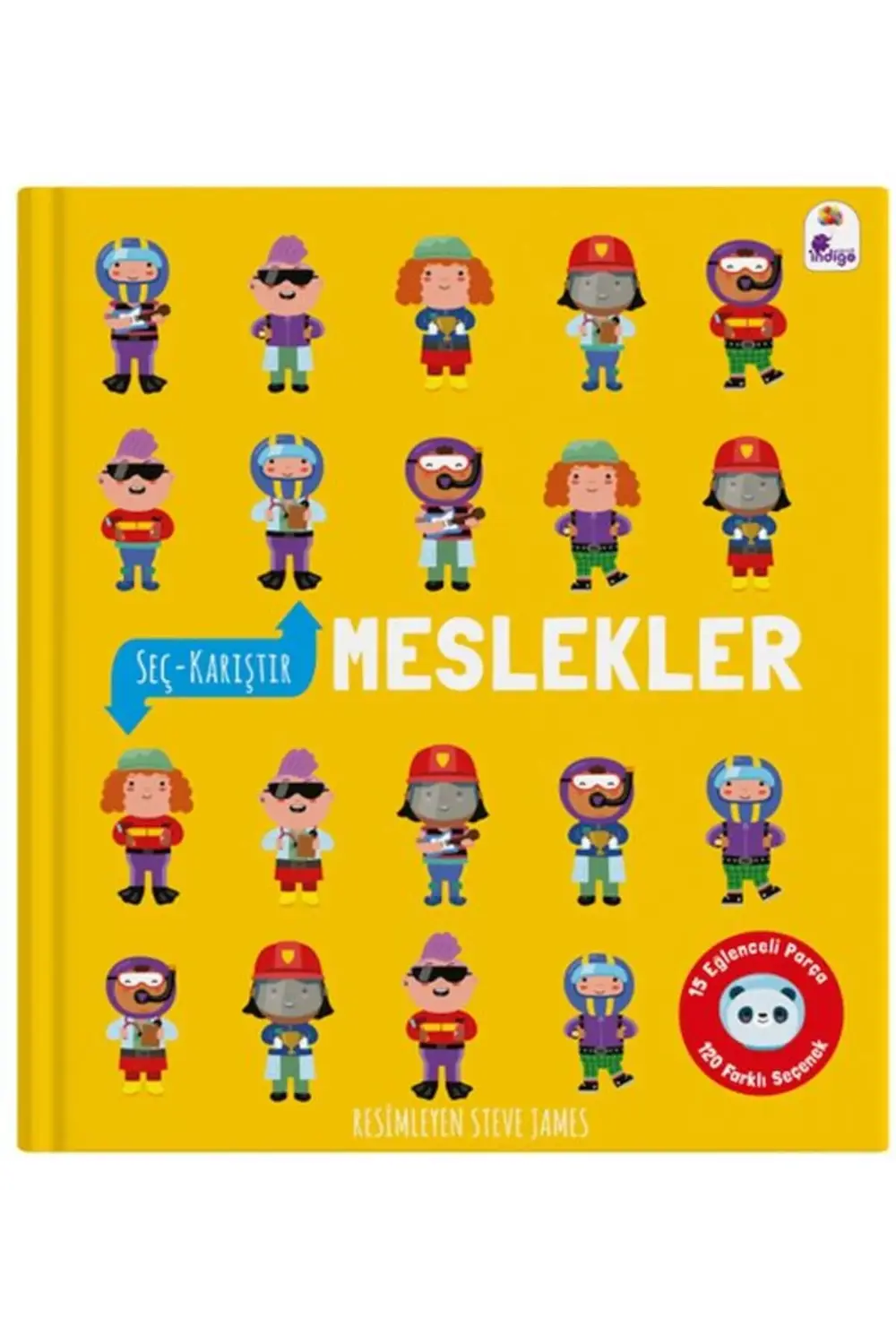 Seç – Karıştır : Meslekler (15 Eğlenceli Parça, 120 Farklı Seçene