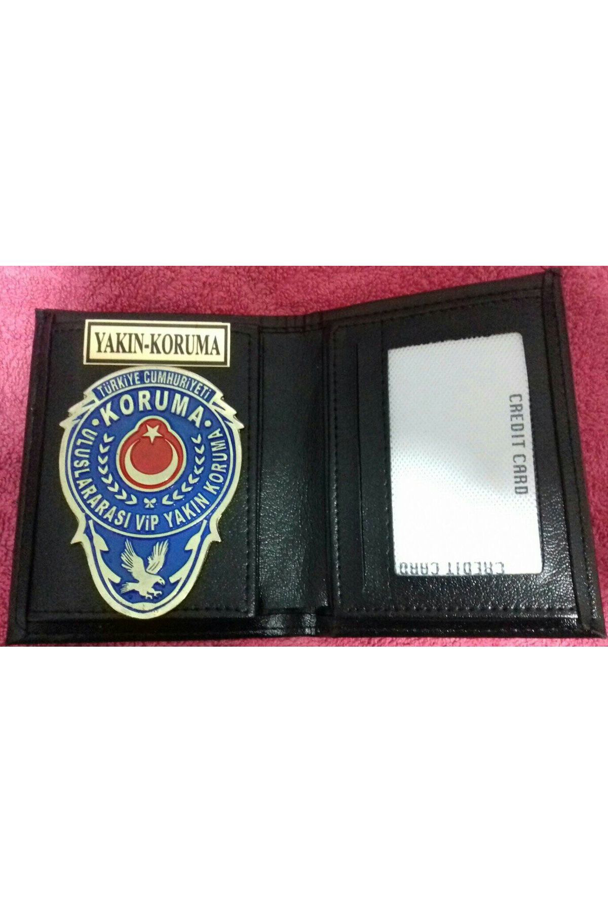 SEÇ KEŞFET SIPARIS VER.YAKIN KORUMA ROZETLİ CÜZDANI SATINAL.SIVIL