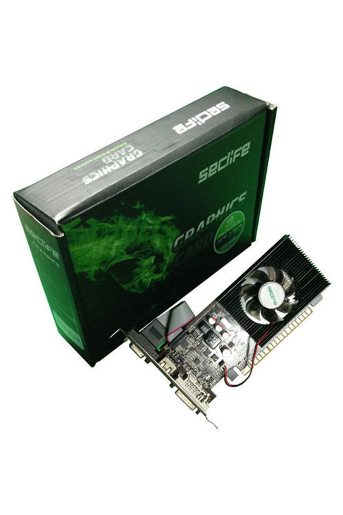 Seclife Nvidia 2GB Geforce GT610 DDR3 64 Bit HDMI DVI VGA LP Single Fan