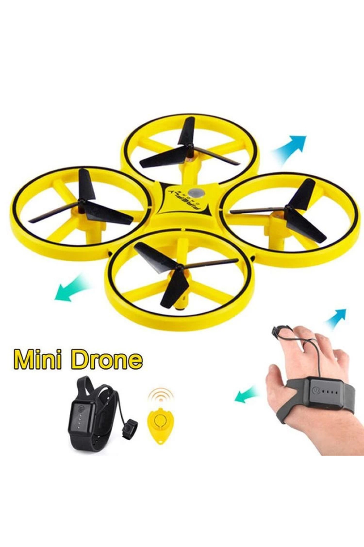 Pasifik Toys Seçtim Aldım Pasifik D10h Fırefly Drone Saat Kontrollü