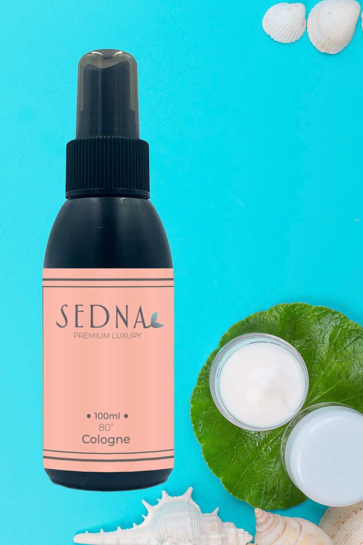 Sedna Kozmetik Sedna Spray 80 Derece Kolonya 100 Ml İris Çiçeği